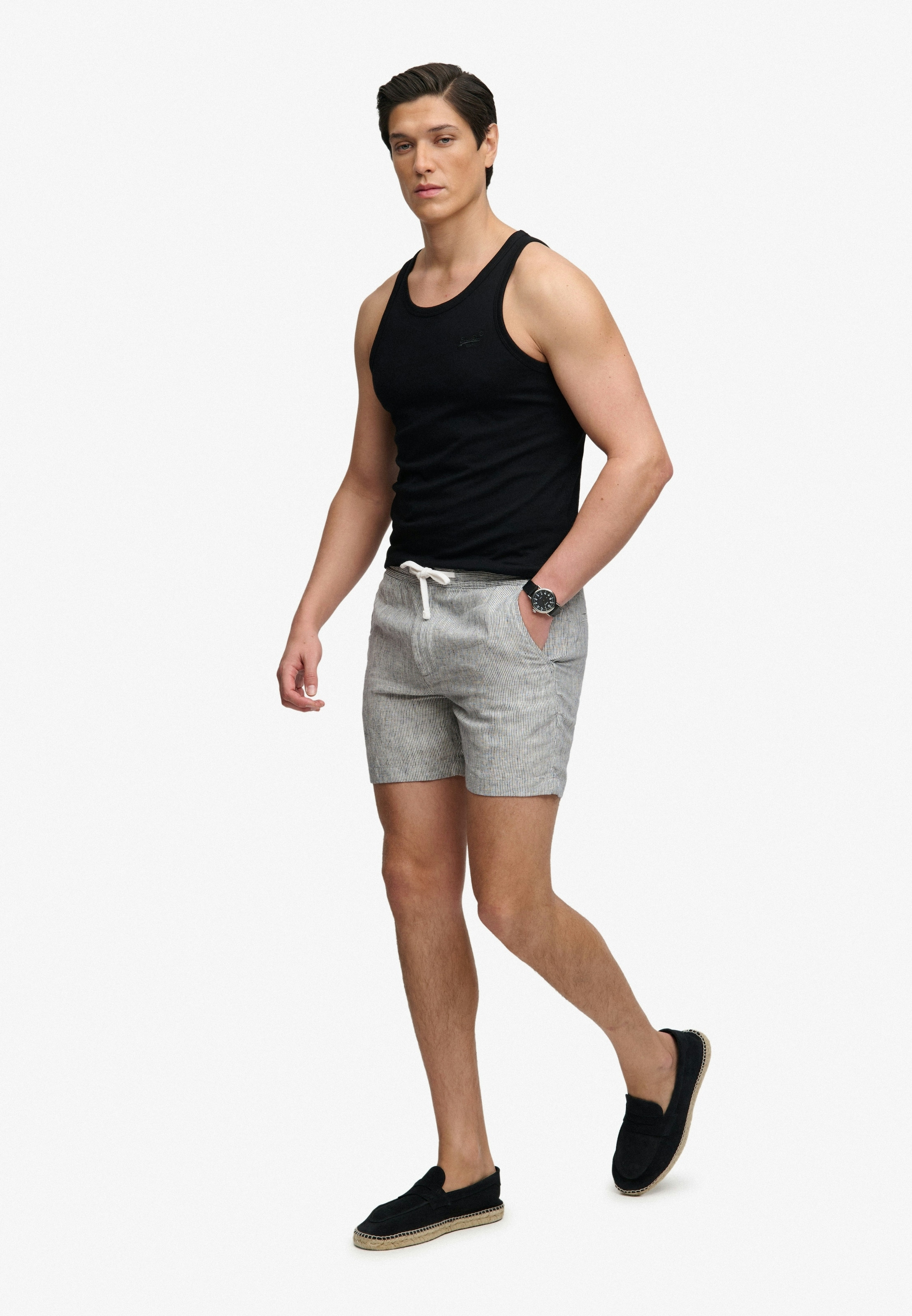 Superdry Shorts »MERCHANT LINEN SHORT«