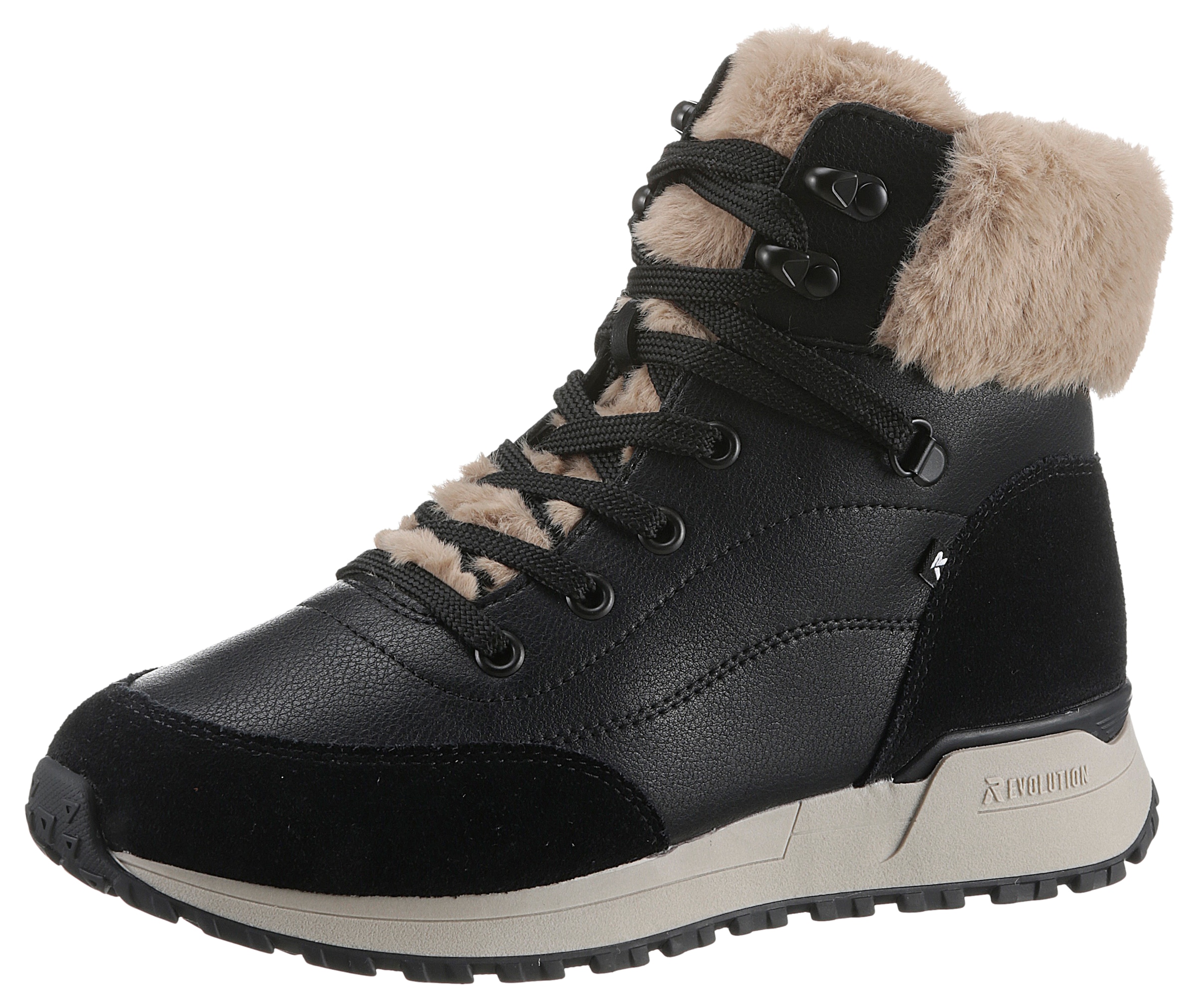 Winterboots, mit Fellimitat