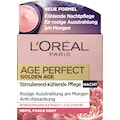 L'ORÉAL PARIS Feuchtigkeitscreme »Age Perfect Golden Age Rosé-Nachtpflege«, mit Neo-Calcium