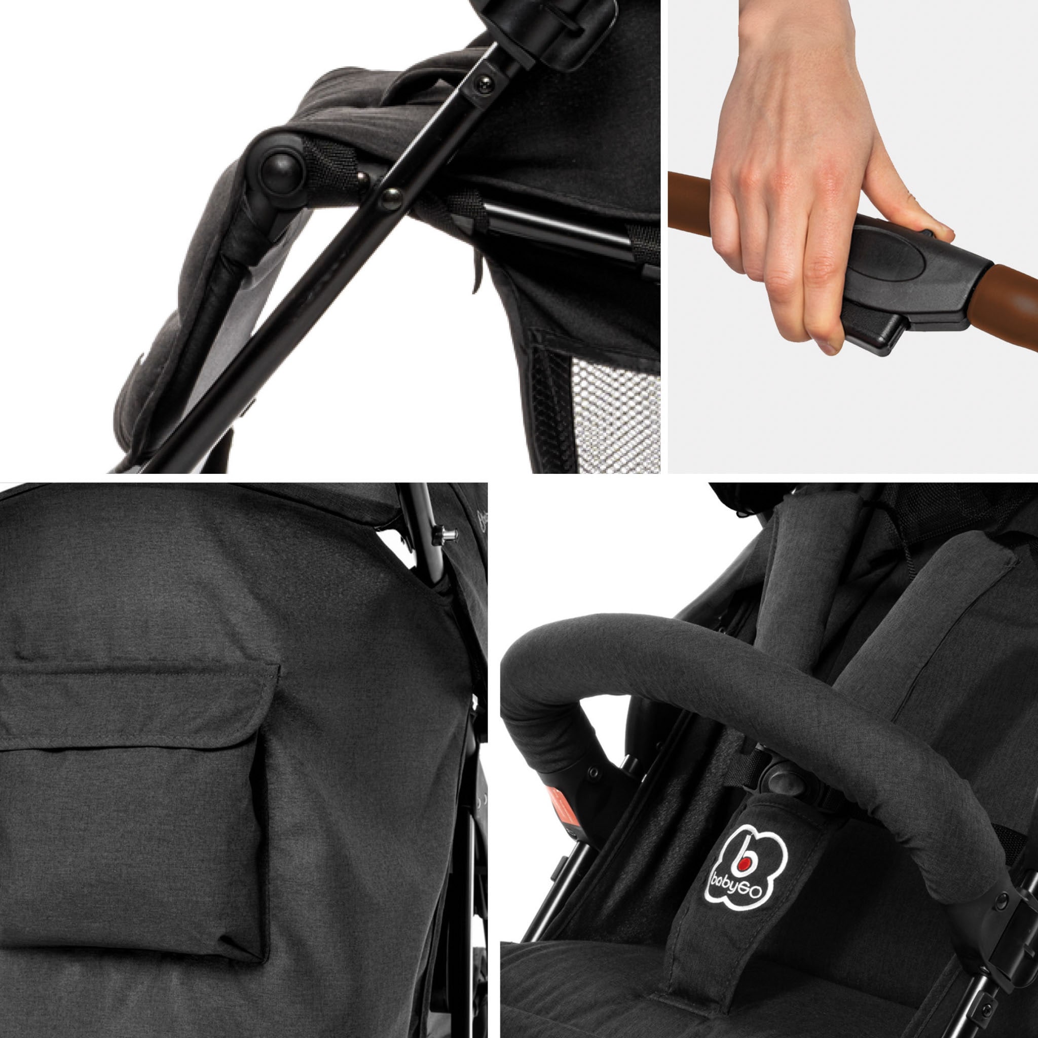 BabyGo Kinder-Buggy »Basket«