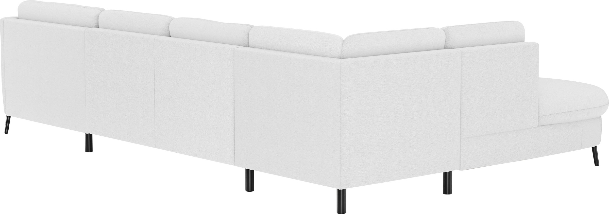 sit&more Wohnlandschaft »Soul U-Form«, wahlweise mit Bettfunktion und Bettkasten oder Schubkasten