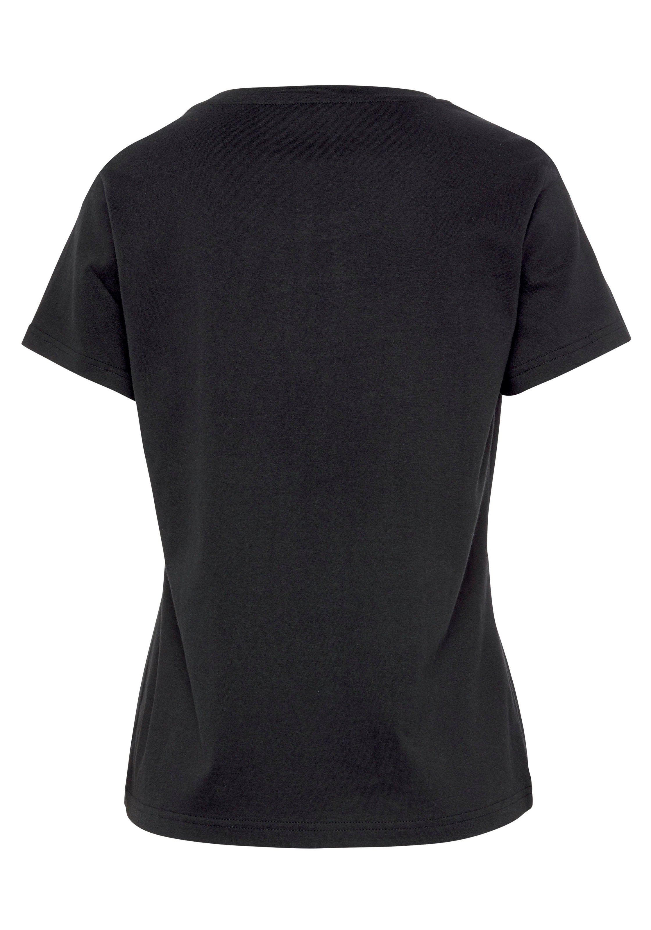 Vivance Dreams Pyjamaoberteil, mit Foliendruck