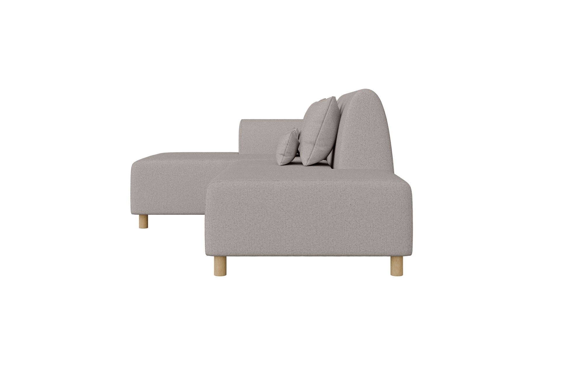 INOSIGN Ecksofa »Suyala«, L-Form mit Hocker
