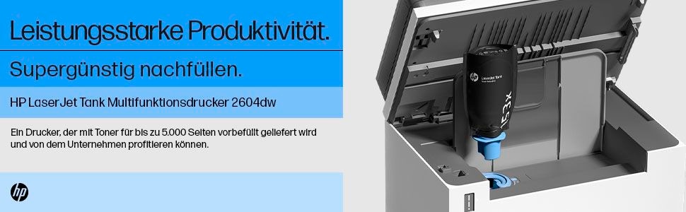 HP Laserdrucker »LaserJet Tank MFP 2604DW Printer«