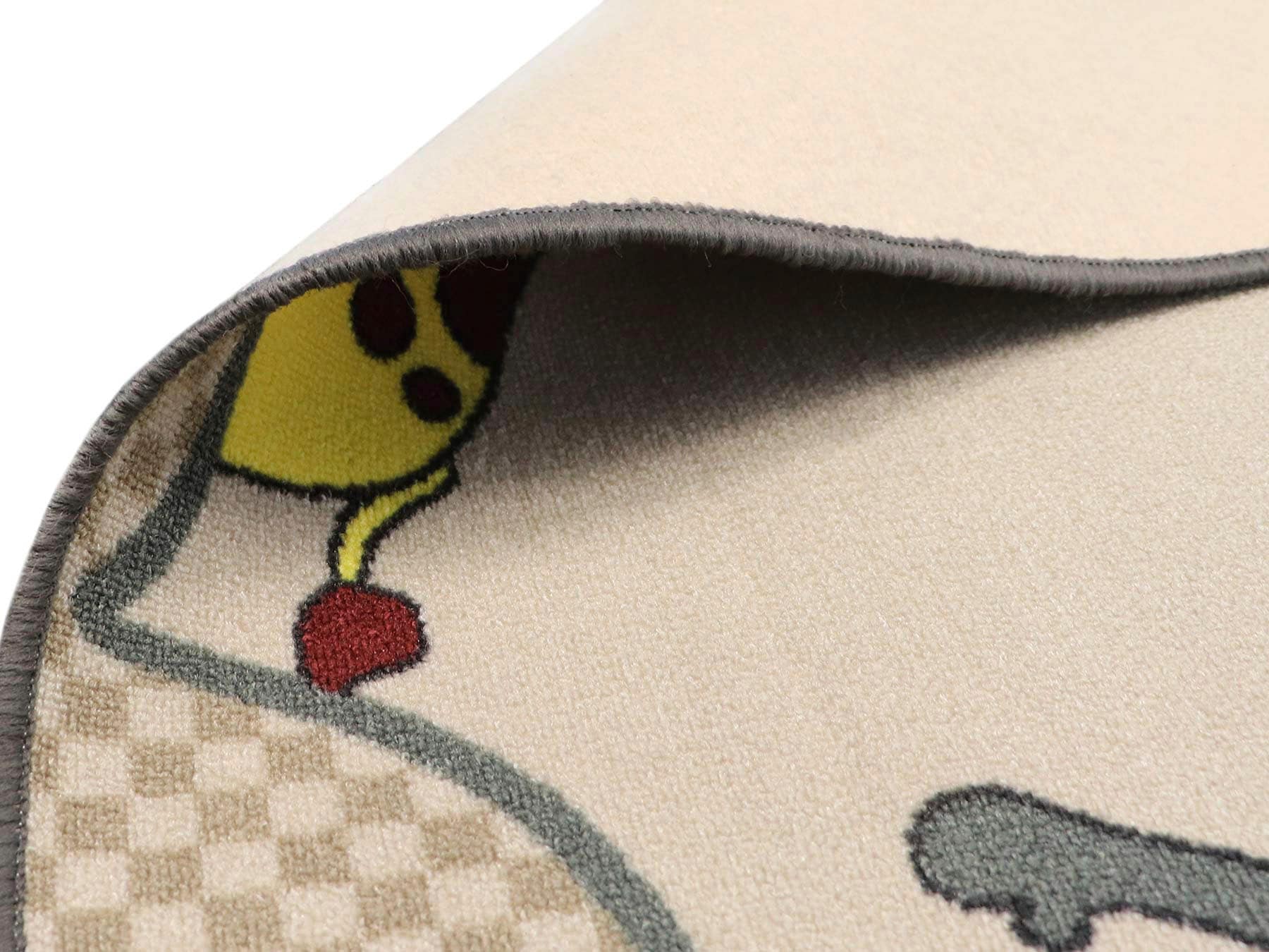 Primaflor-Ideen in Textil Kinderteppich »SAFARI, Made in Belgium«, rechteckig, 5 mm Höhe, Motiv Tiere der Savanne, Kinderzimmer