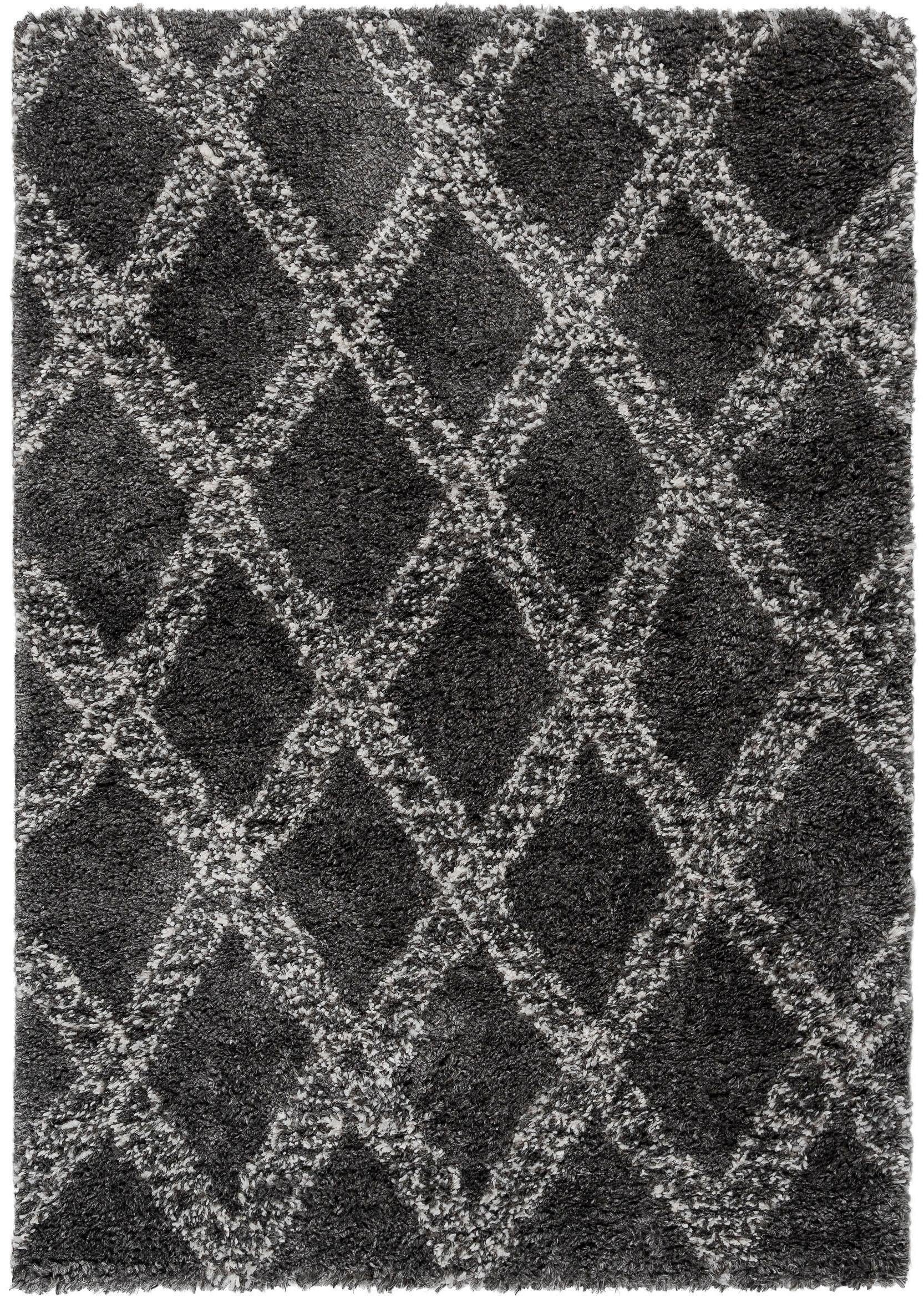 Sehrazat Hochflor-Teppich »Ethno 8699«, rechteckig, 30 mm Höhe, Langflor im Allover Design, Wohnzimmer