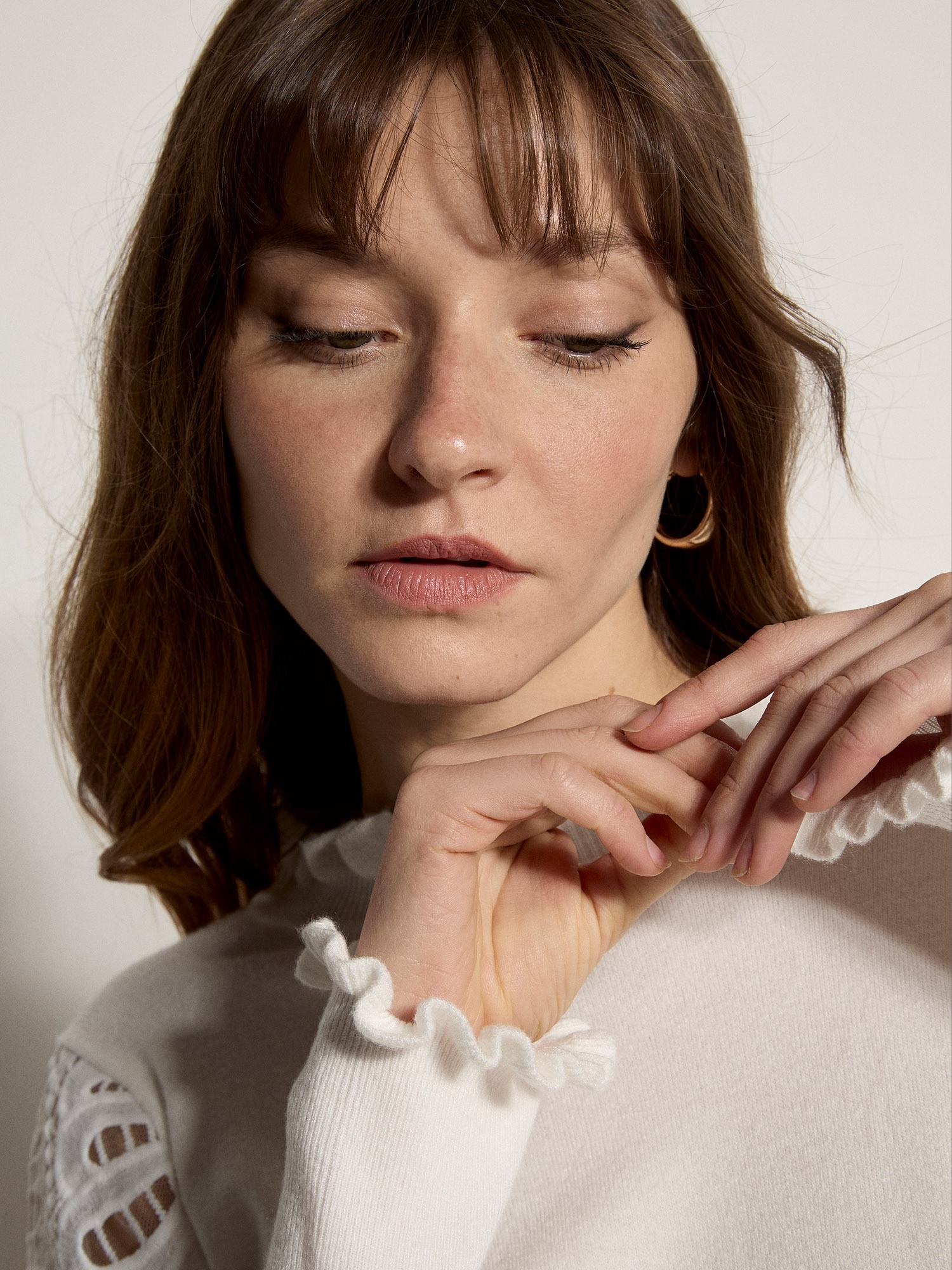 Apricot Strickpullover »Mesh-Pullover« aus Spitze