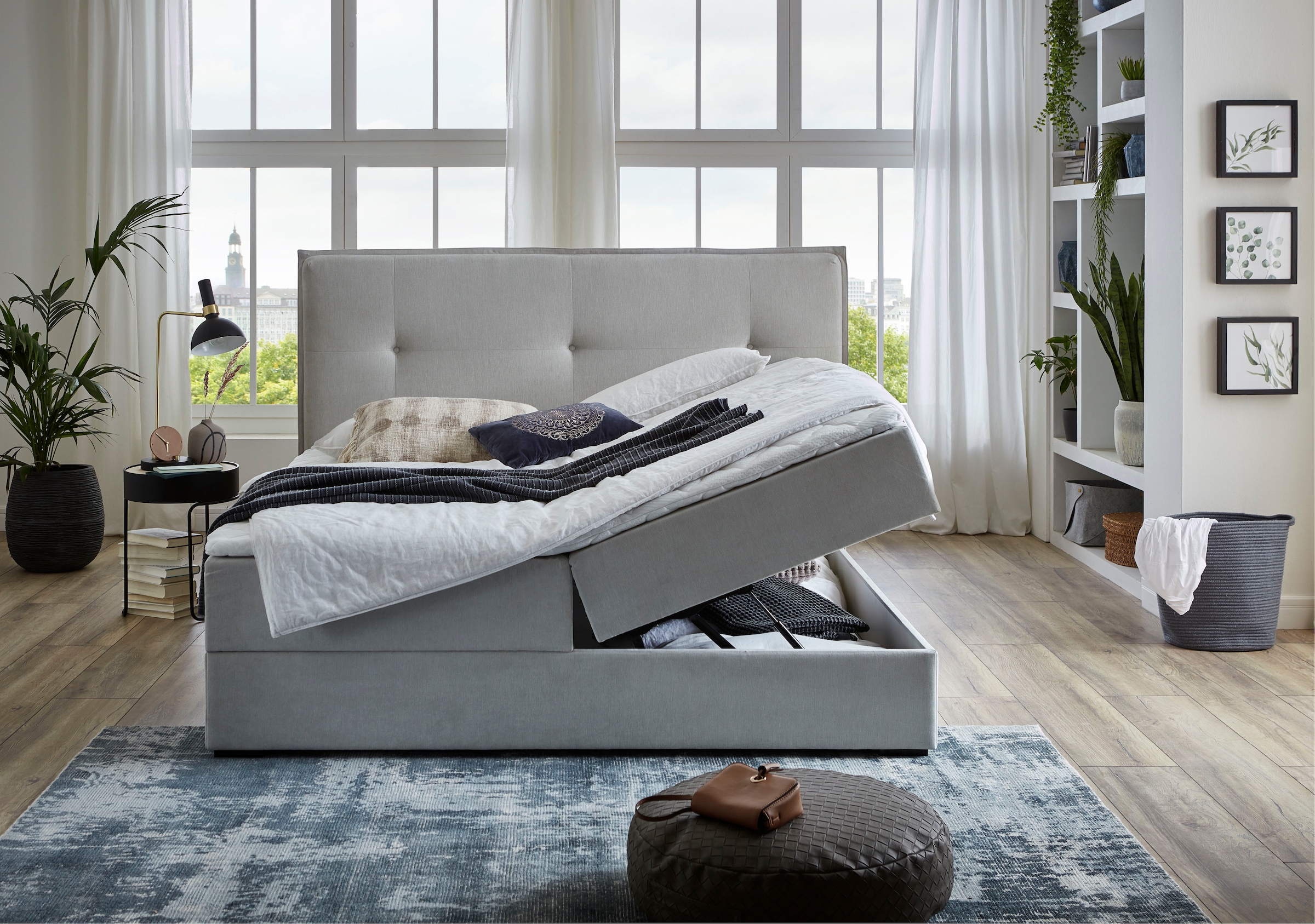 ATLANTIC home collection Boxbett »Lucy« mit Bettkasten