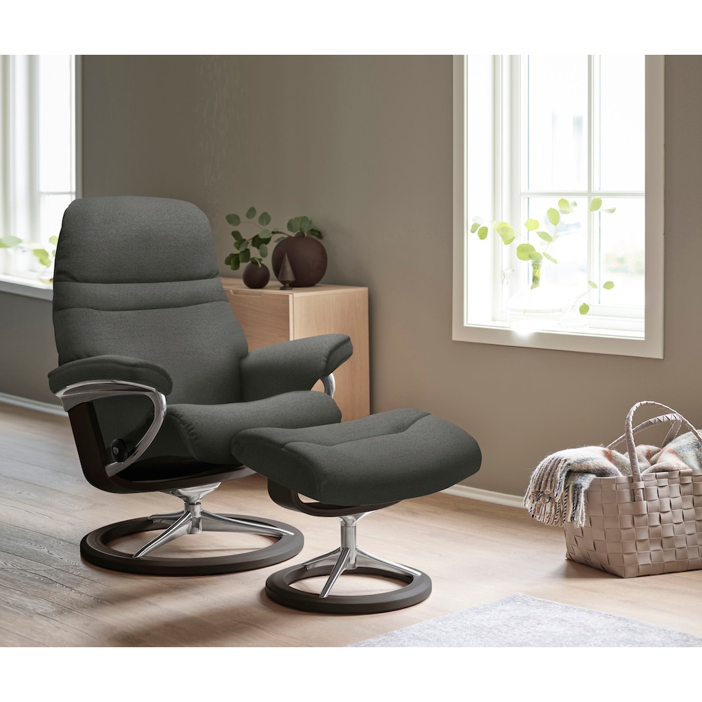 Stressless® Relaxsessel »Sunrise«, mit Signature Base, Größe M, Gestell Wenge