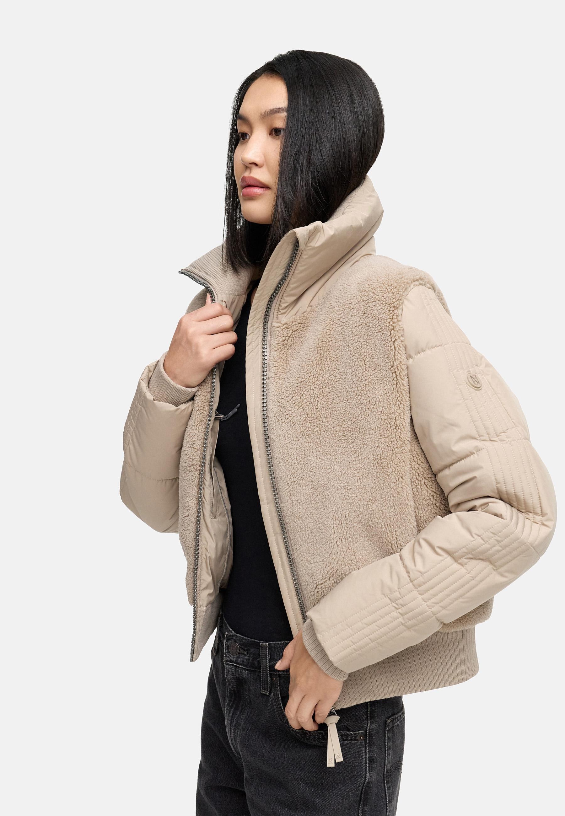 Navahoo Plüschjacke »Fleecejacke Teddyzone 14«