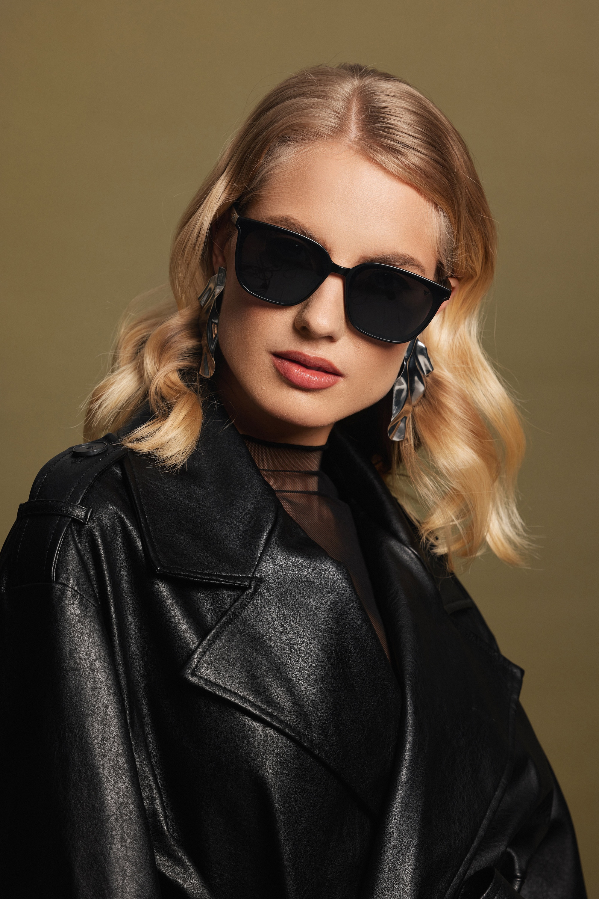 MARC LAUDER Sonnenbrille »LA05-01« 3: dunkles Glas, starke Sonneneinstrahlung
