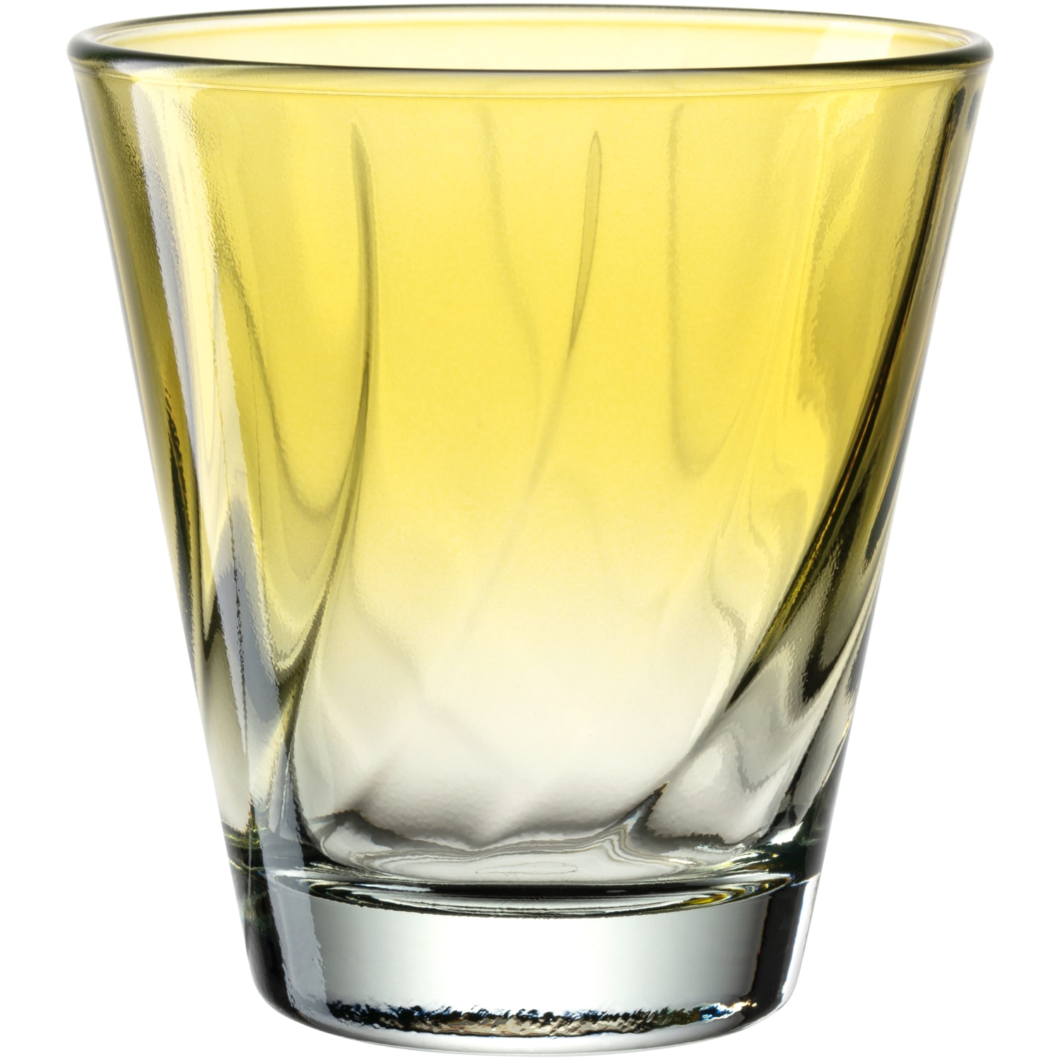 LEONARDO Gläser-Set "Trinkglas, TWIST, 215 ml, 4er-Set" Whiskybecher, spülmaschinengeeignet