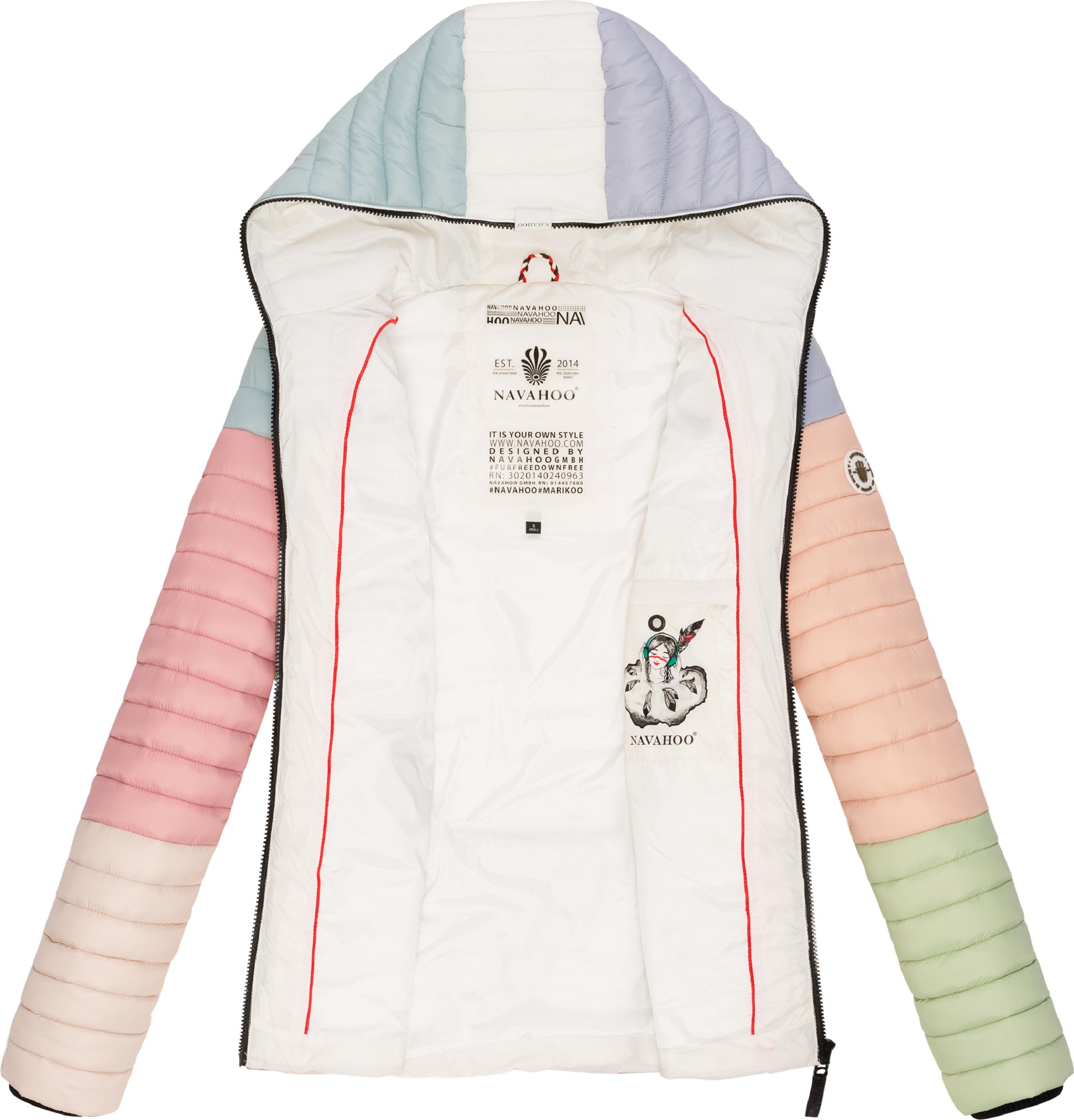 Navahoo Steppjacke »Steppjacke Multikulti«