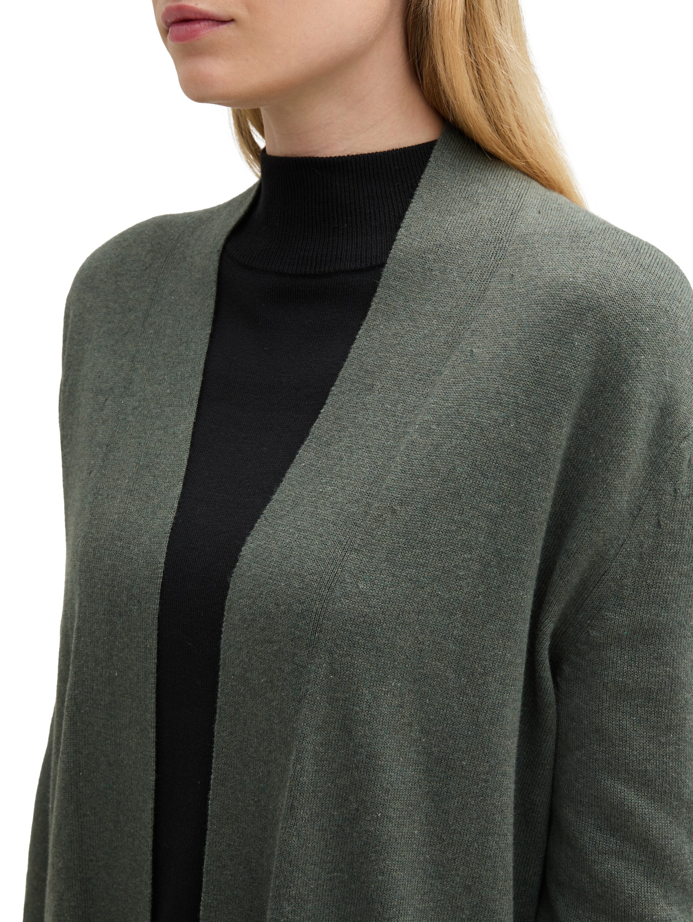 TOM TAILOR Cardigan, mit Schalkragen