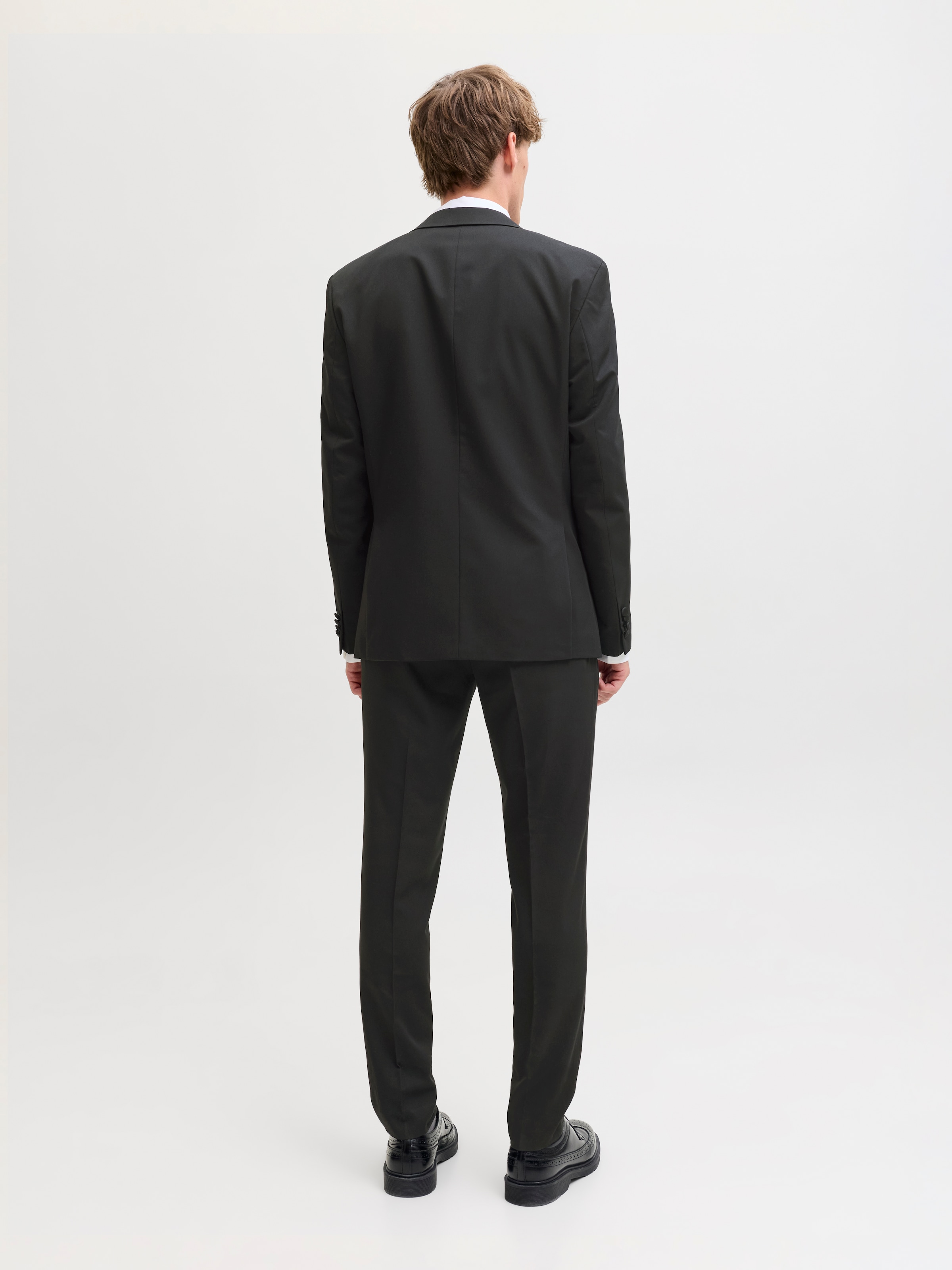 Jack & Jones Anzughose »JPRFRANCO  Hose mit schmalem Bein und cleanem Look«  meliert, modisch, slim fit, Kunstfaser