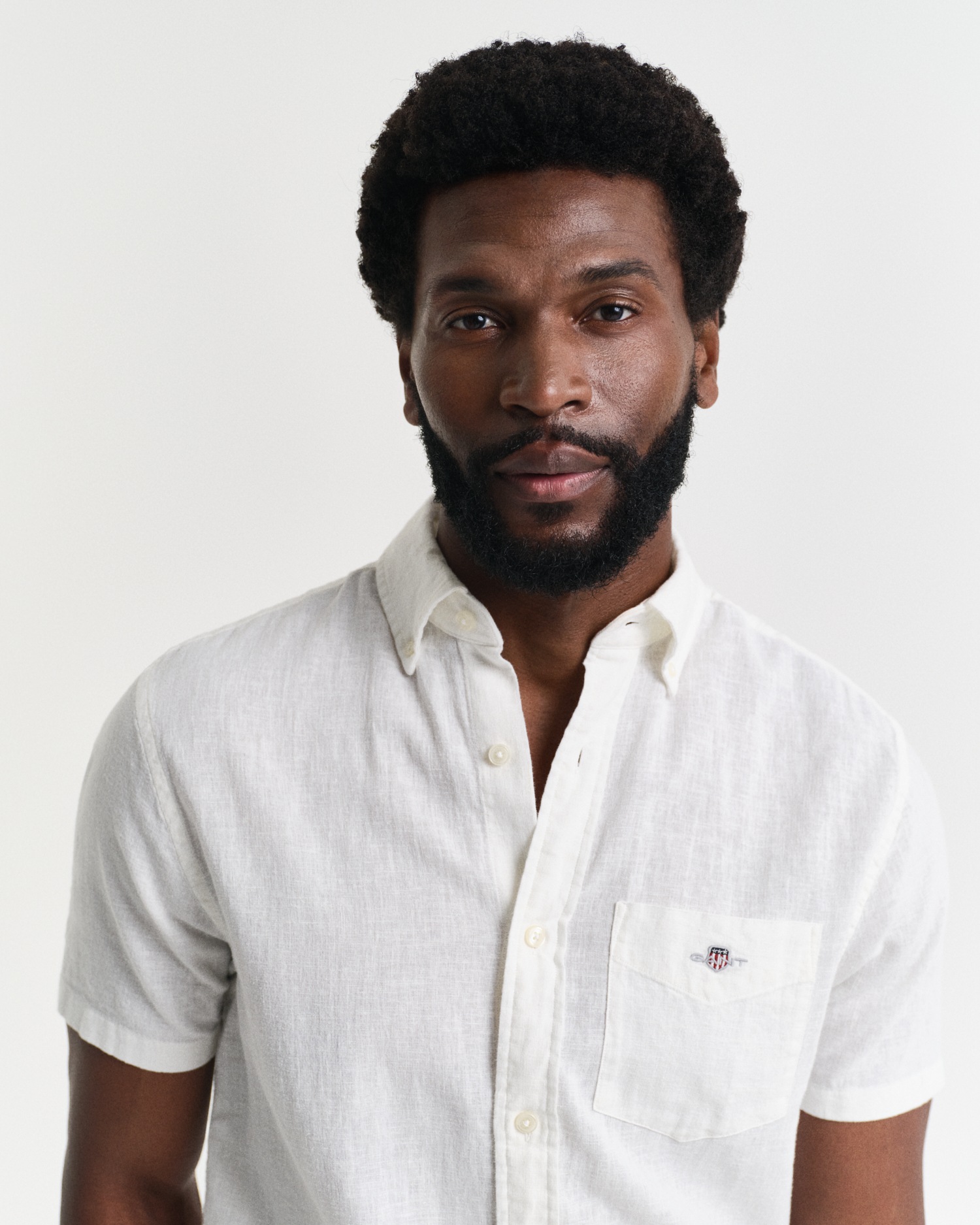 Gant Kurzarmhemd »REG COTTON LINEN SS SHIRT«