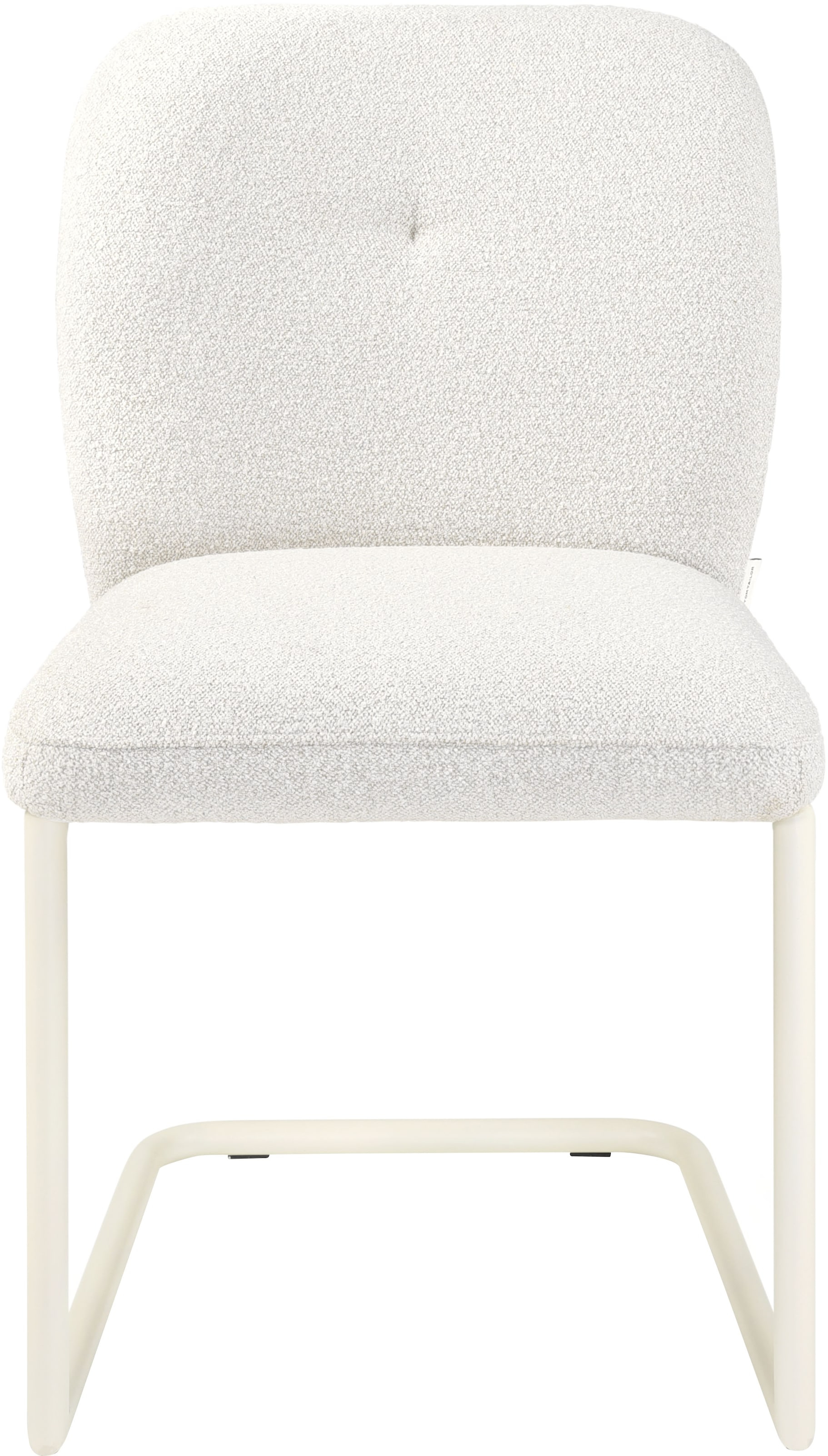 TOM TAILOR HOME Freischwinger »PEBBLE CHAIR«, (Set), 2 St., Webstoff Bouclé, Esszimmerstuhl, Freischwinger, 140 kg belastbar, Rundrohrgestell