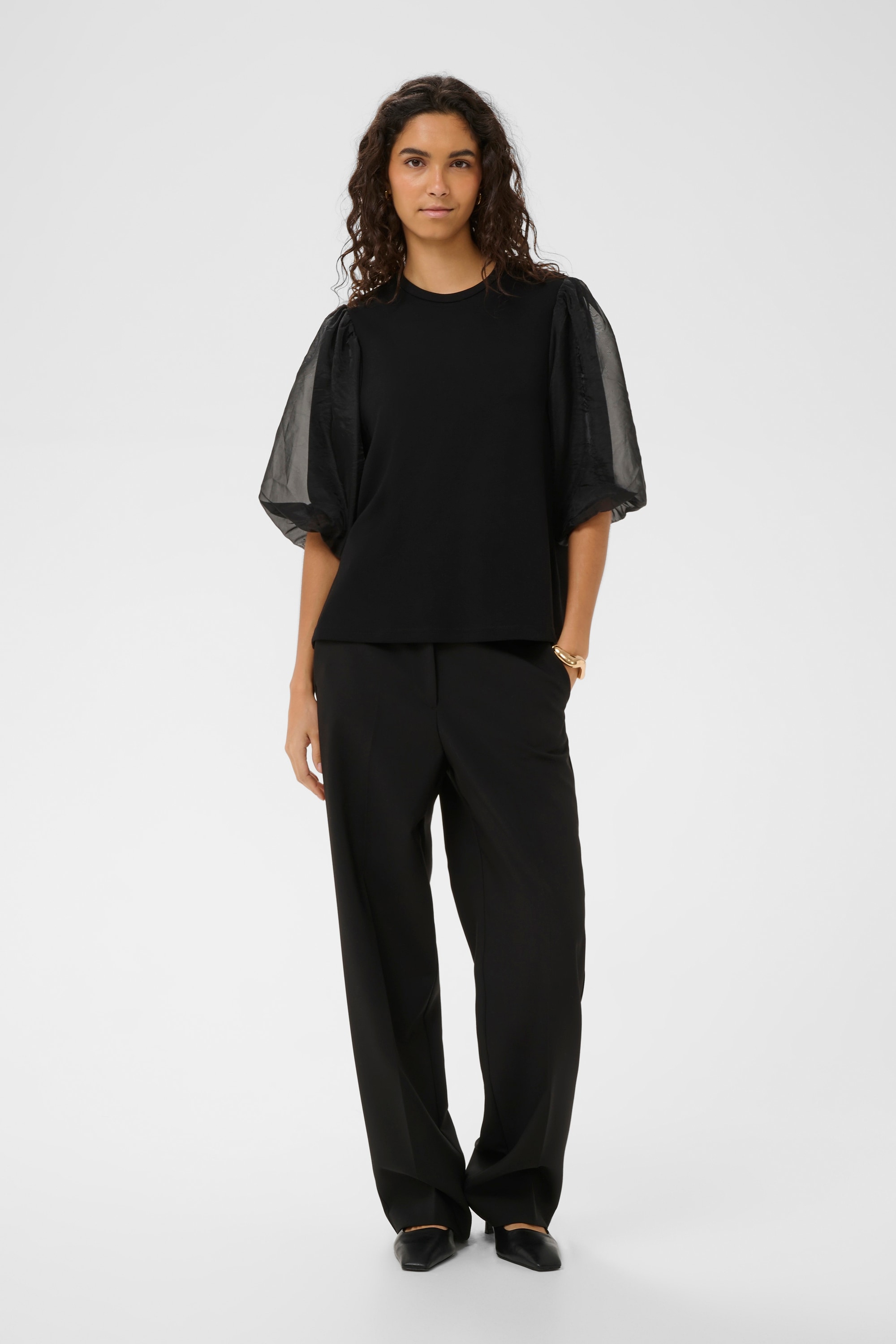 SOAKED IN LUXURY Blusentop »Damen T-Shirt kurzarm SLMarigold«