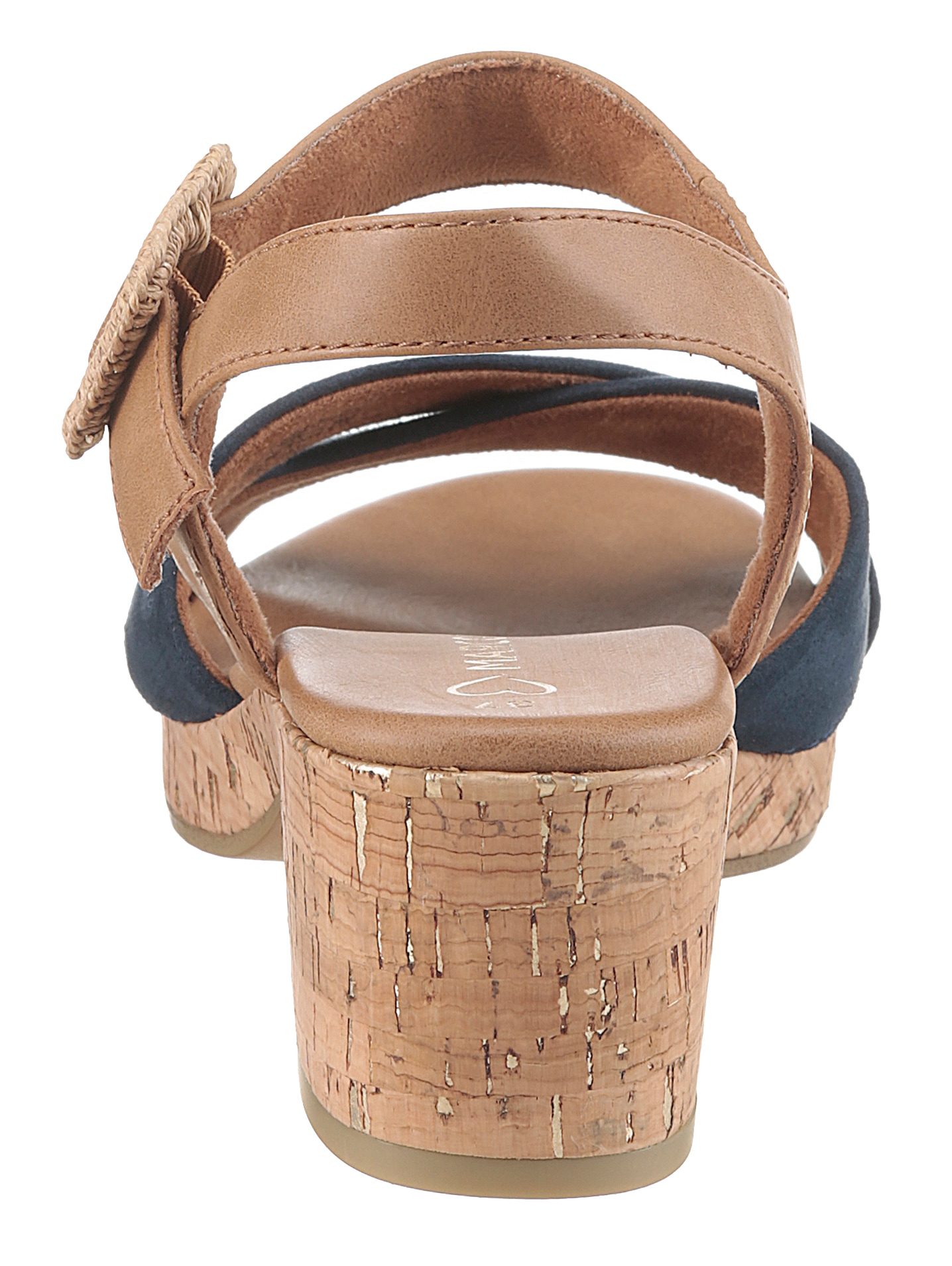 MARCO TOZZI Sandalette  , Blockabsatz, Plateau, Sommerschuh, Sandale mit Feel Me-Ausstattung
