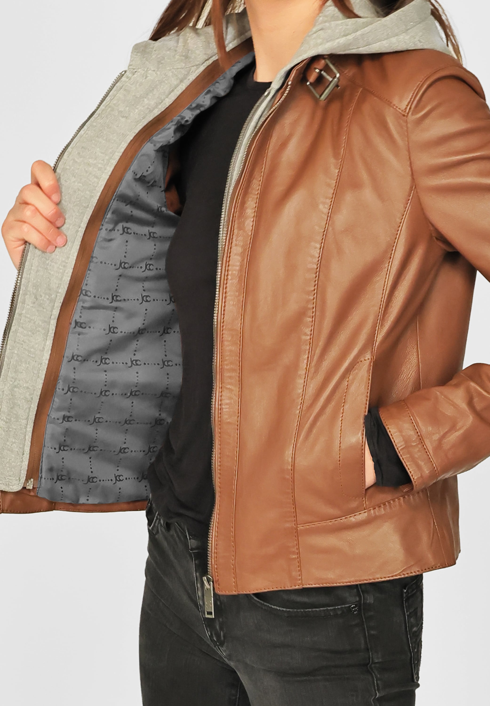 JCC Bikerjacke »Lederjacke 31021120«