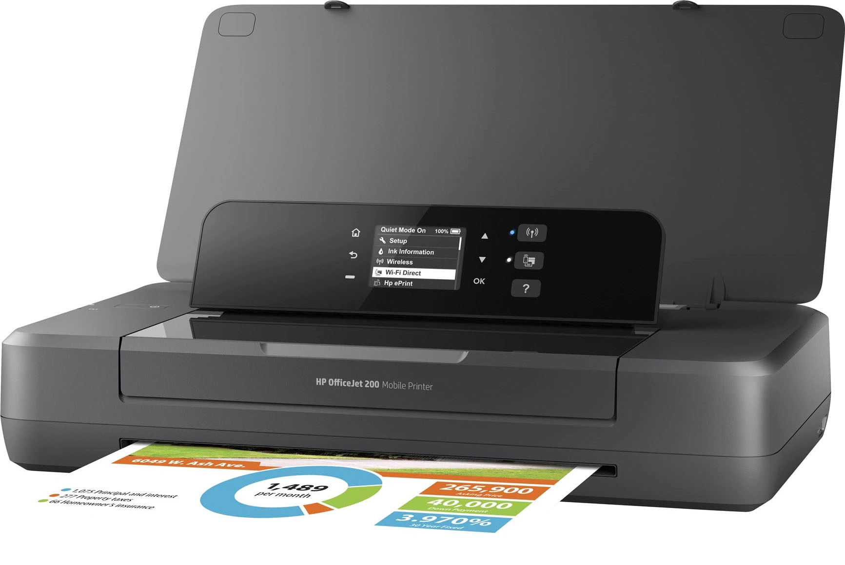 HP mobiler Drucker »OfficeJet 200 Mobildrucker«