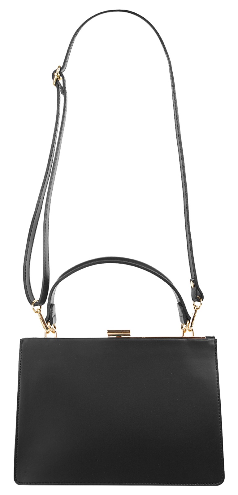 Cluty Henkeltasche, echt Leder, Made in Italy