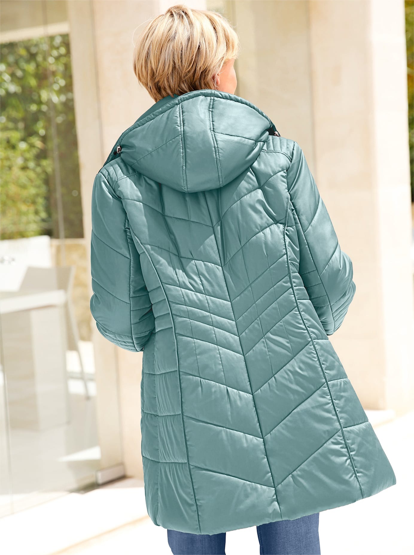 Casual Looks Steppjacke, mit Kapuze