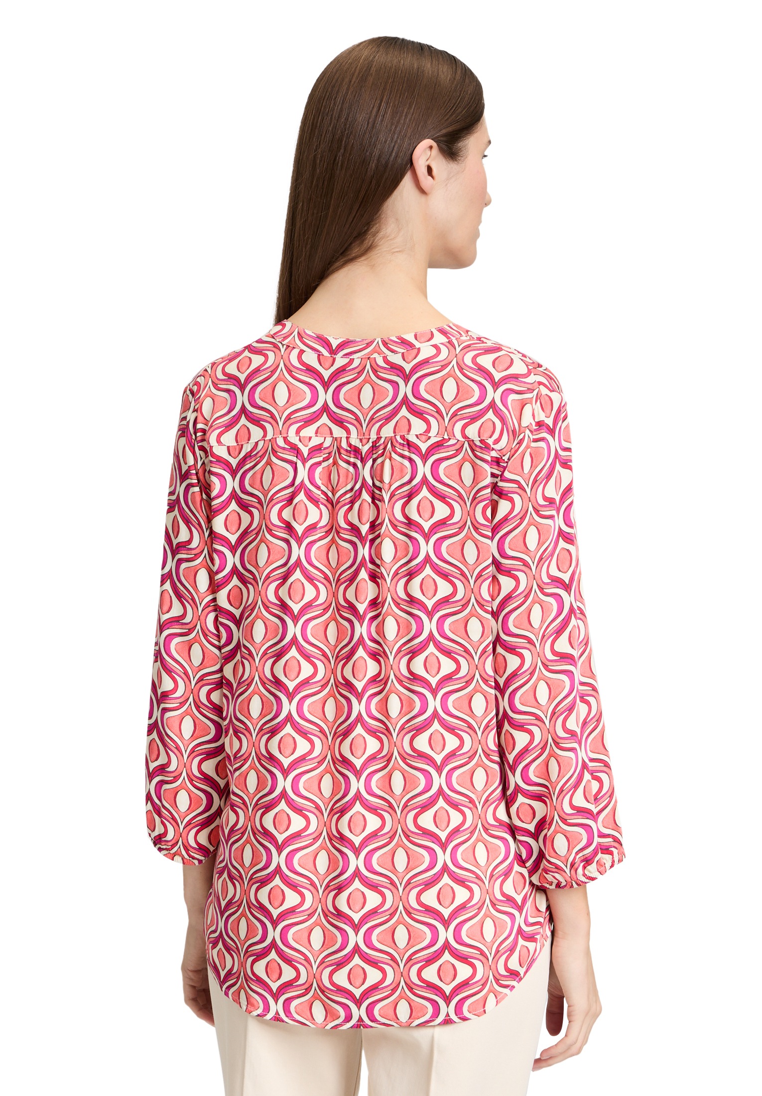 Cartoon Klassische Bluse »Blusenshirt mit Muster«