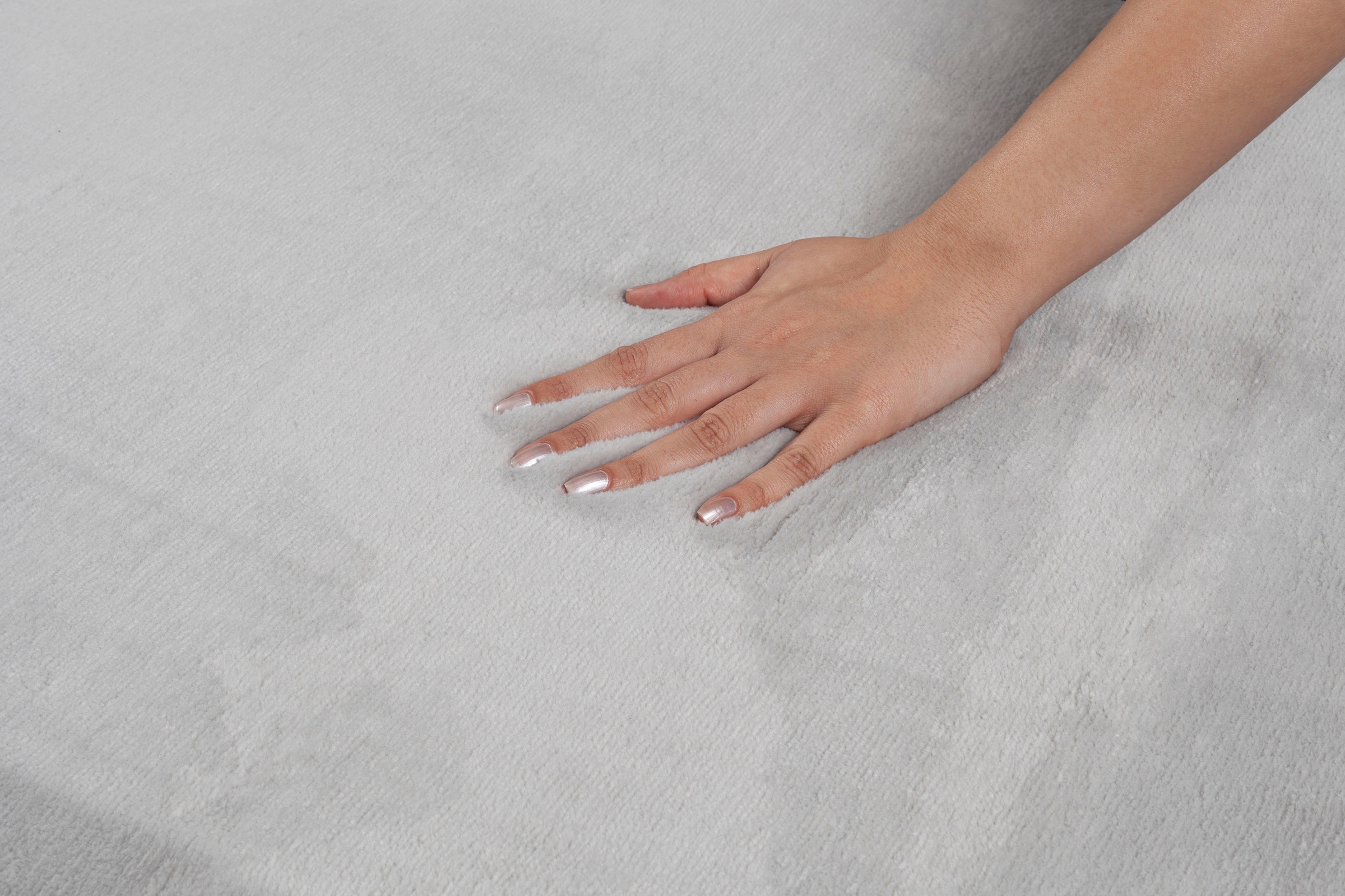 merinos Teppich »Maximo 30« rechteckig 16 mm Höhe weicher dichter Kurzflor, Kunstfellteppich, Fell Haptik, Wohnzimmer