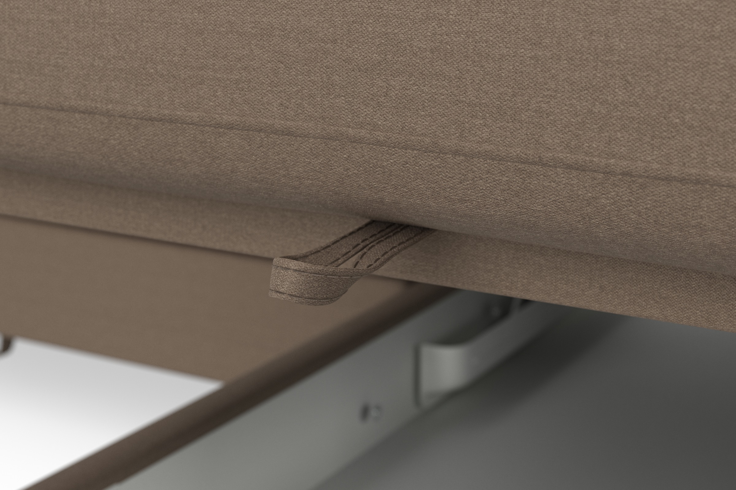 Places of Style Wohnlandschaft »Calando U-Form«, wahlweise mit Bettfunktion, Bettkasten und Armteilfunktion