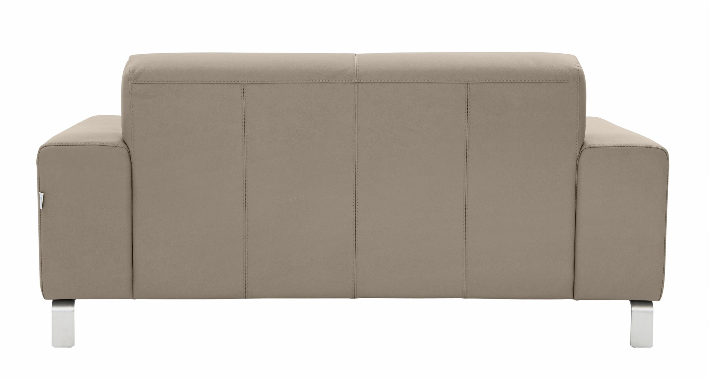 CALIA ITALIA 2,5-Sitzer »Simon, hoher Sitzkomfort, modern und elegant, italienisches Designsofa«, in zwei Lederqualitäten
