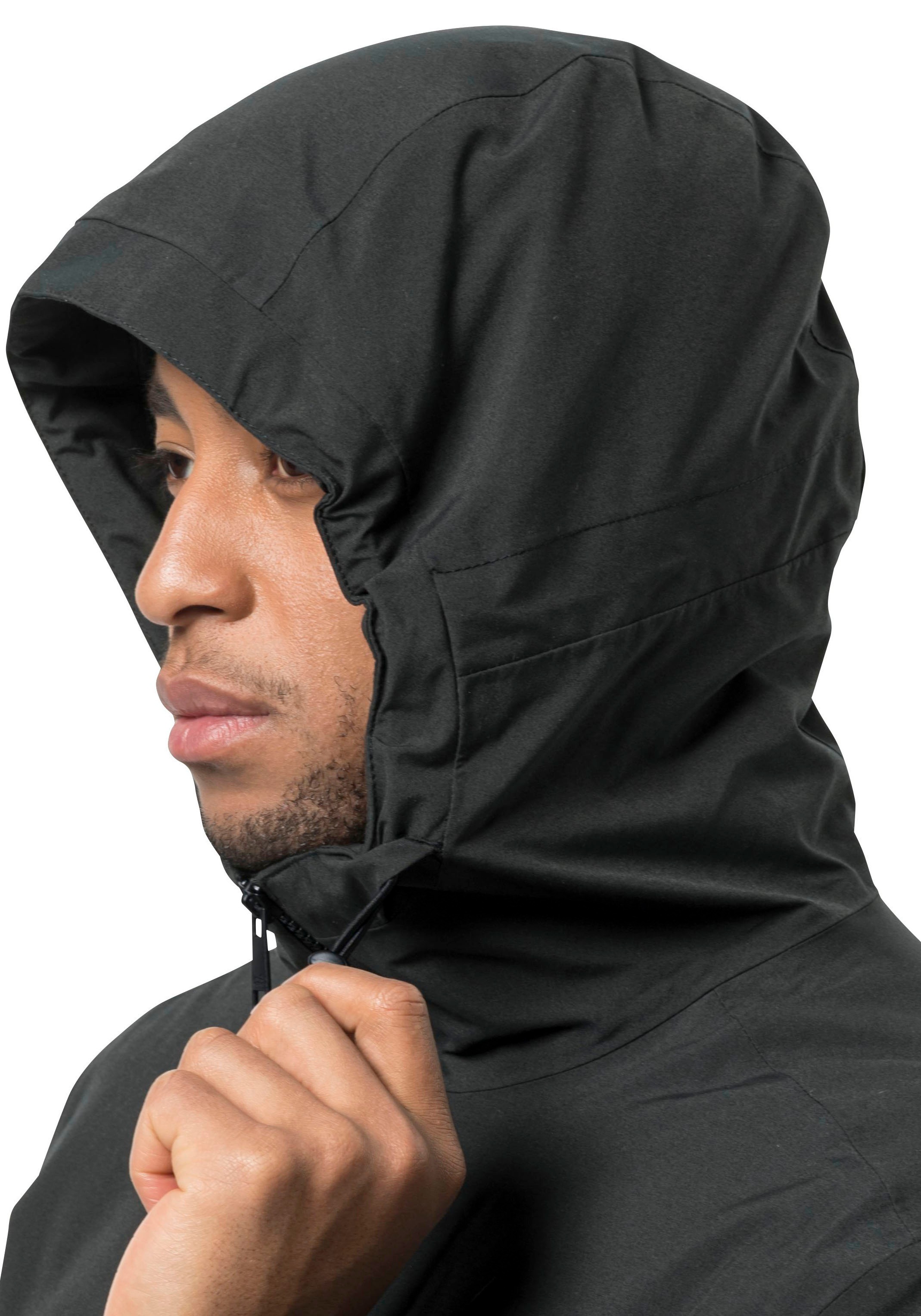 Jack Wolfskin Outdoorjacke »TEMPELHOF JKT M«, mit Kapuze, mit Kunstfaserfüllung