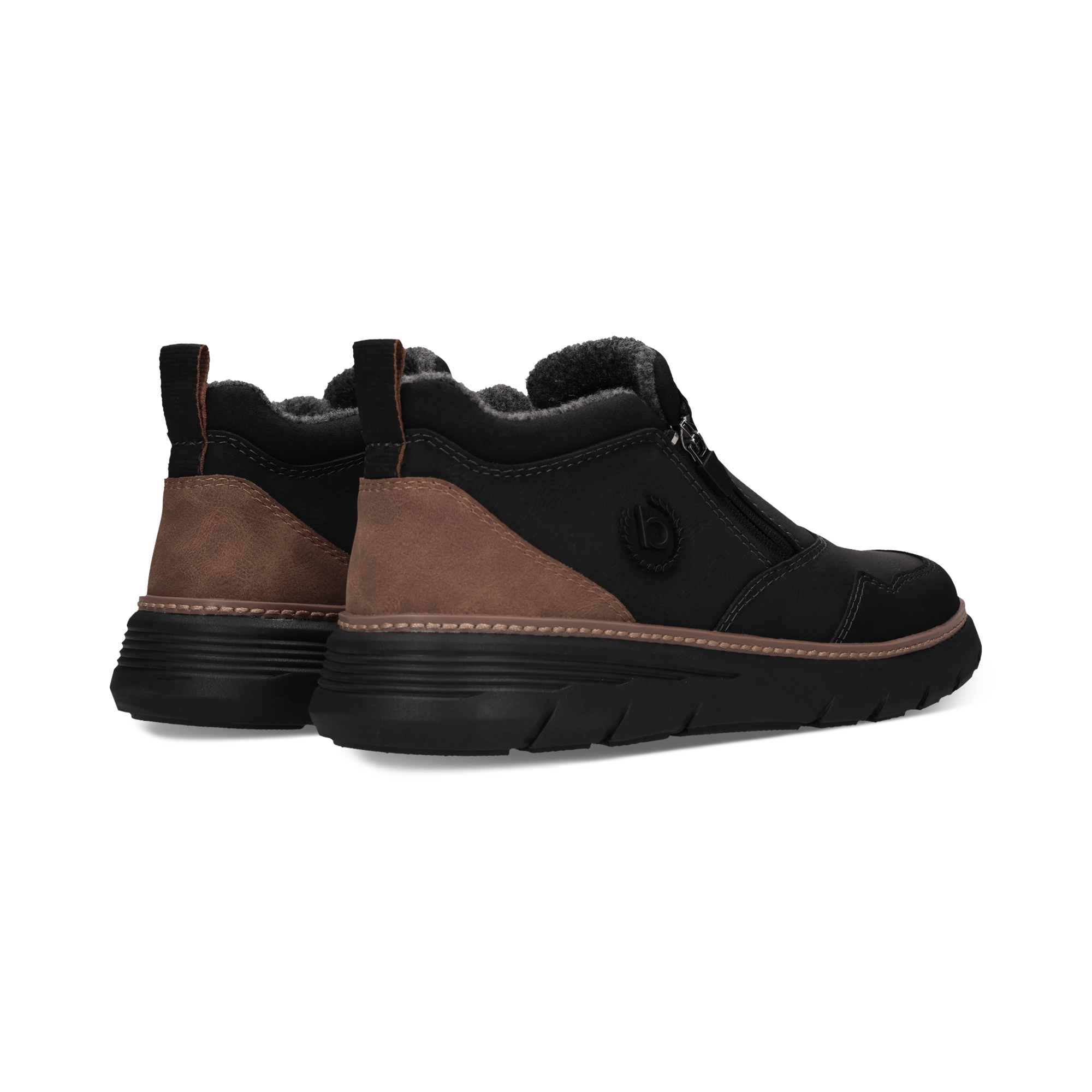 bugatti Slip-On Sneaker  Stiefelette, Boots, High-Top-Sneaker mit Reißverschluss