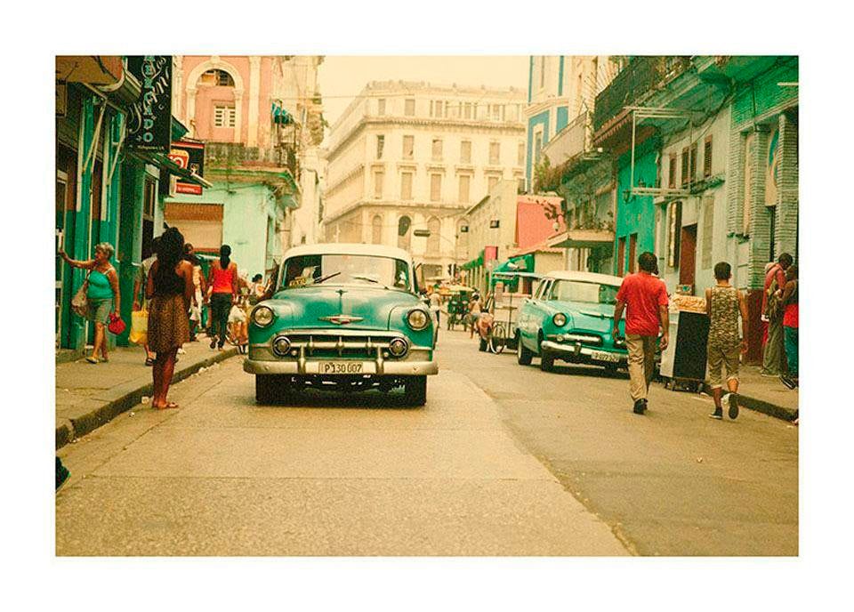 Komar Poster »Cuba Rush«, Städte, (1 St.), Kinderzimmer, Schlafzimmer,  Wohnzimmer online kaufen | mit 3 Jahren XXL Garantie