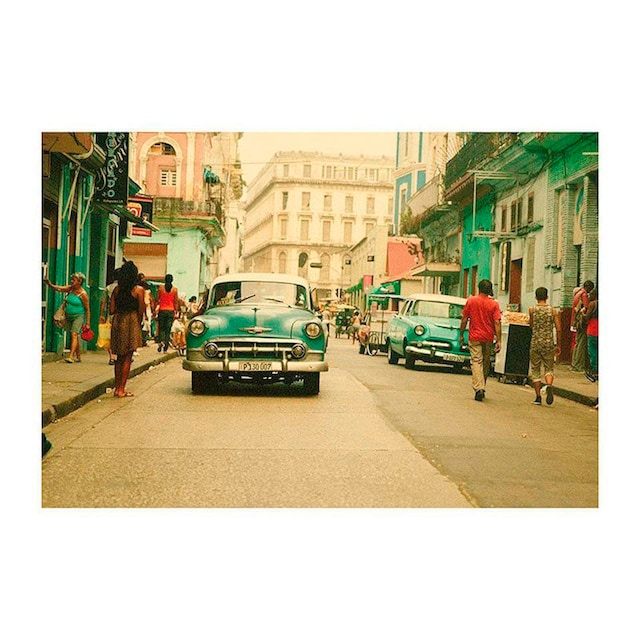 Komar Poster »Cuba Rush«, Städte, Kinderzimmer, Schlafzimmer, Wohnzimmer  online kaufen | mit 3 Jahren XXL Garantie