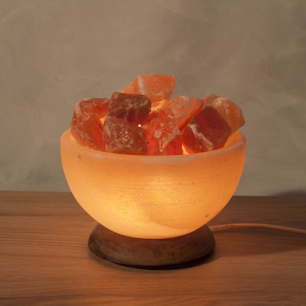 SALT XXL Jahren cm ca.15 Stein Handgefertigt online HIMALAYA 3 kaufen - »Salzkristallschale«, Unikat, mit | aus Garantie Salzkristall-Tischlampe Salzkristall jeder ein H: DREAMS