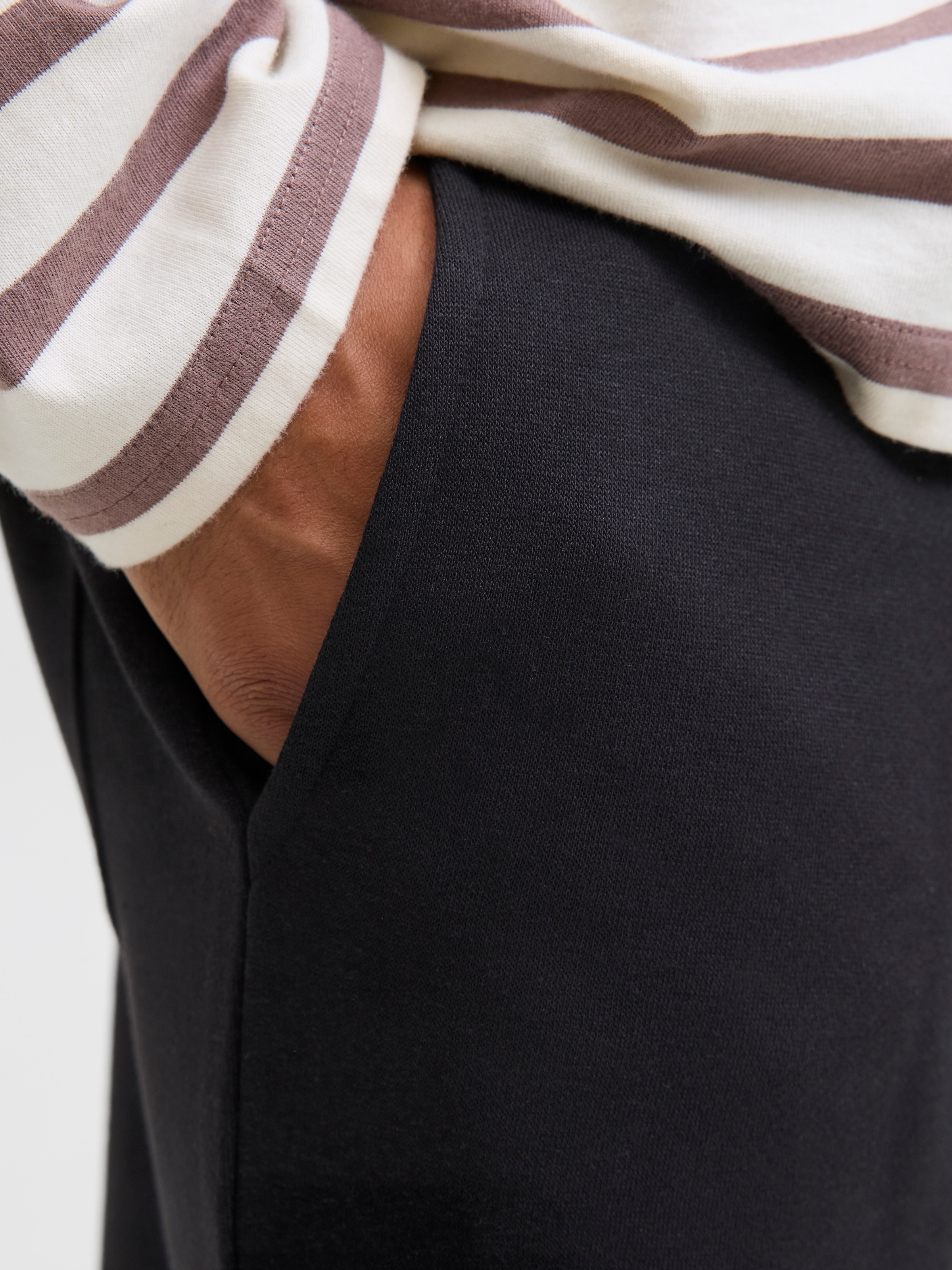 Jack & Jones PlusSize Sweathose »JPSTKANE BRADLEY UNC SWT PANT NOOS PLS«  Materialmix, relaxed fit