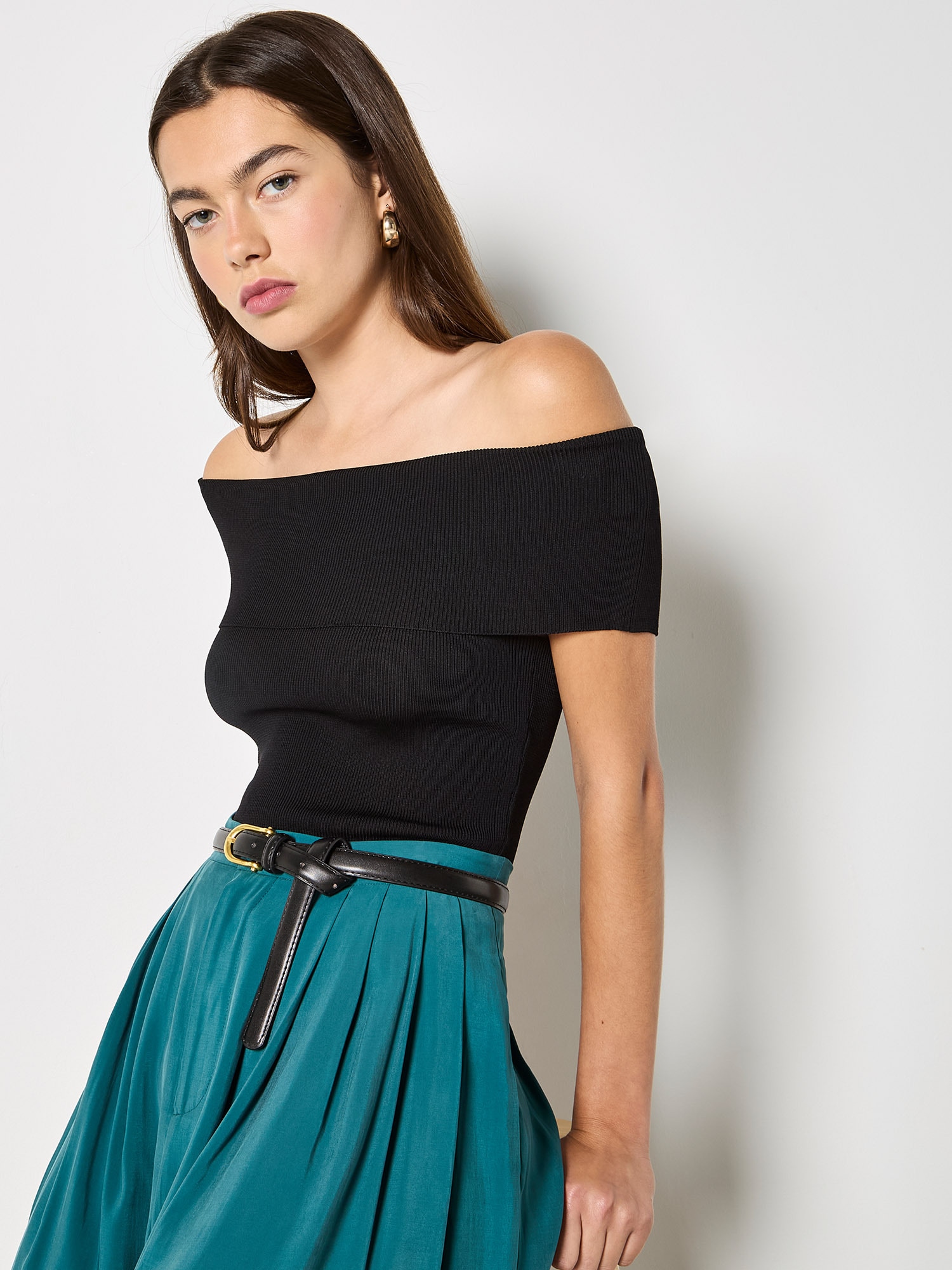Apricot Stricktop »Top« Einfarbig