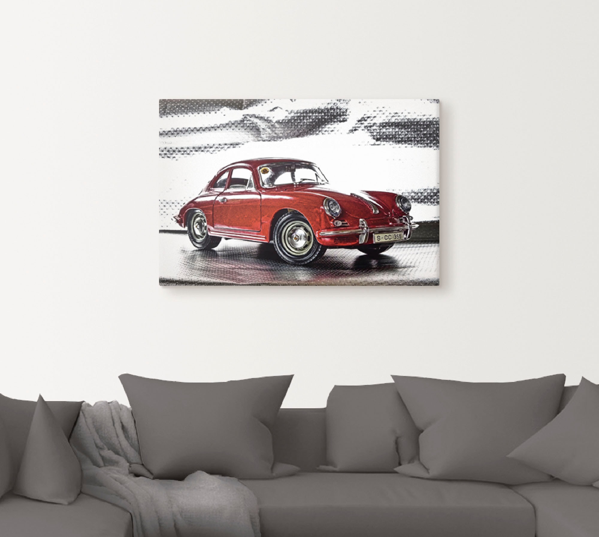 Artland Wandbild »Klassiker - Der Porsche 356«, Auto, (1 St.), als Alubild,  Leinwandbild, Wandaufkleber oder Poster in versch. Größen auf Rechnung  bestellen