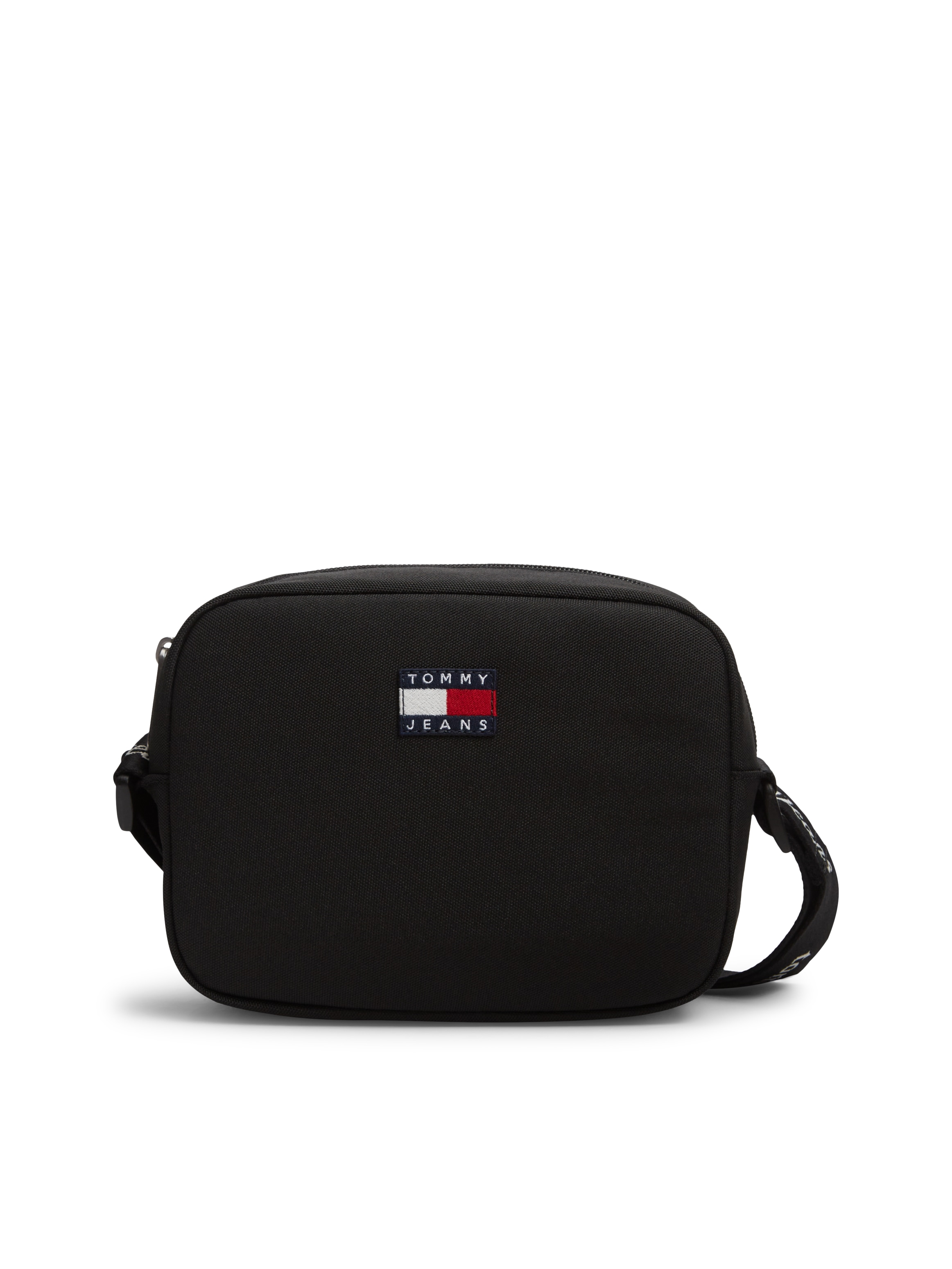 Tommy Jeans Handtasche Tjw Ess Daily Crossover AW0AW18769 Schwarz