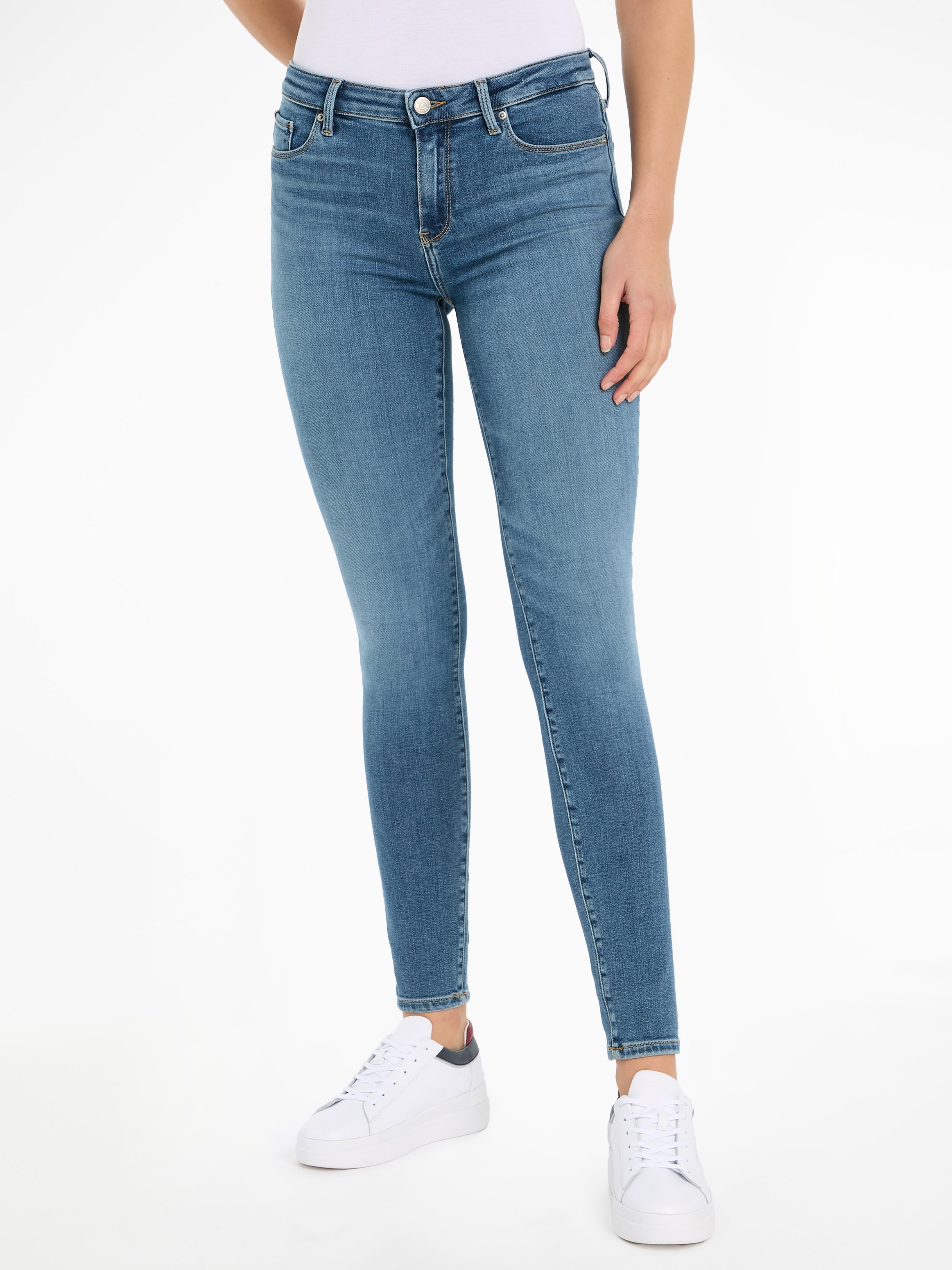 Tommy Hilfiger Skinny-fit-Jeans »TH FLEX Design zeitgemäßen SKINNY ♕ GYA«, COMO bei im RW