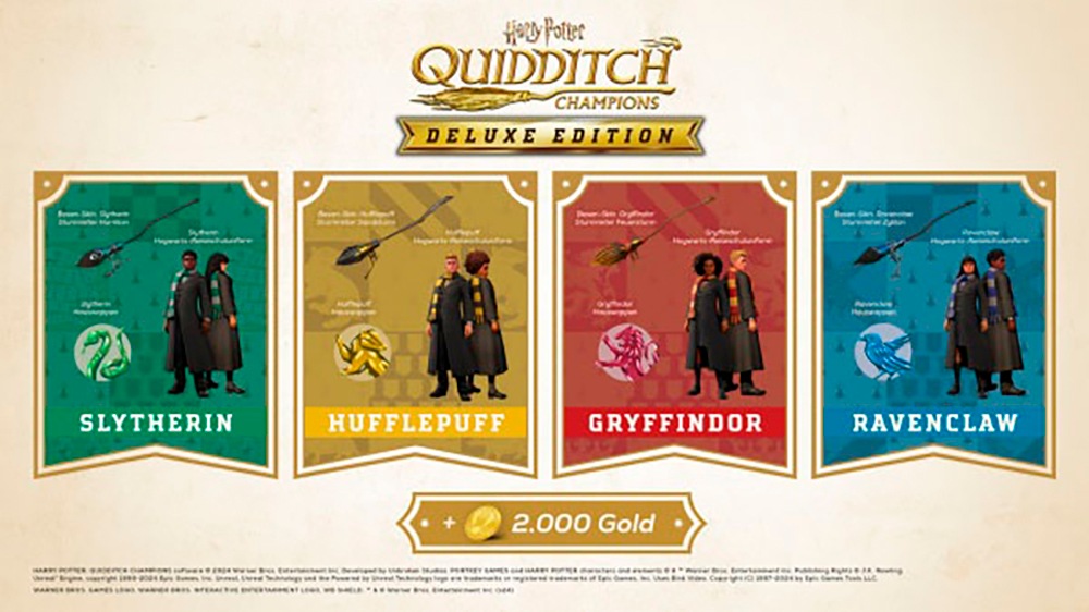 Warner Games Spielesoftware »Harry Potter: Quidditch Champions Deluxe Edition (Code in a Box)« Nintendo Switch
