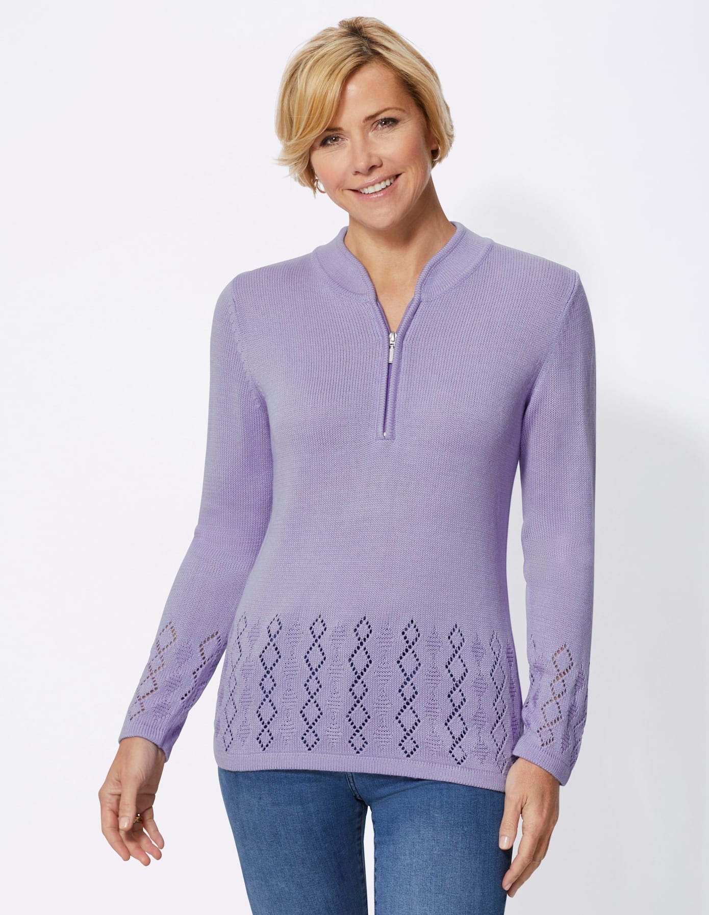 Classic Basics Stehkragenpullover »Pullover«