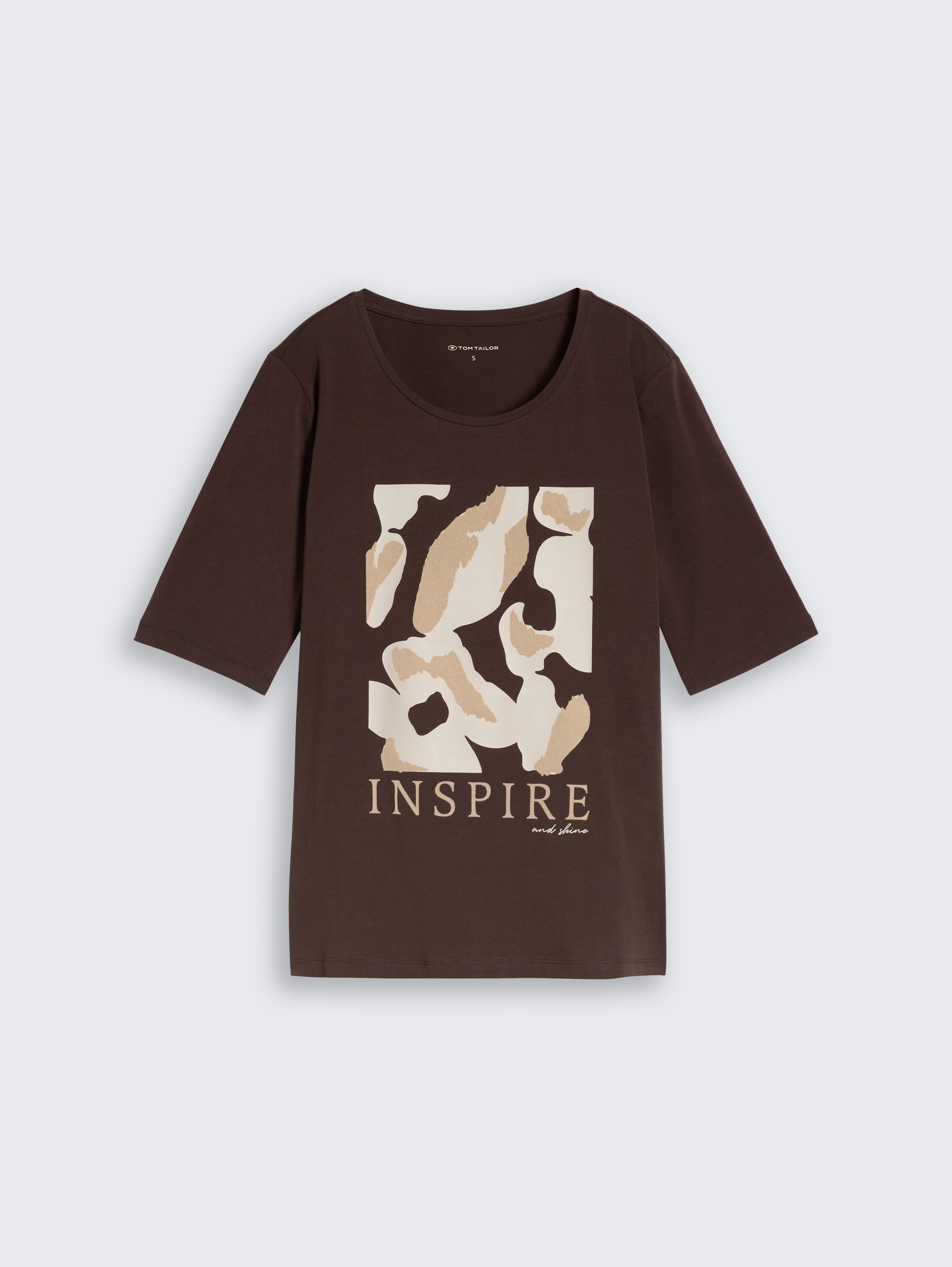 TOM TAILOR Kurzarmshirt »Fied« Sommershirt mit Print