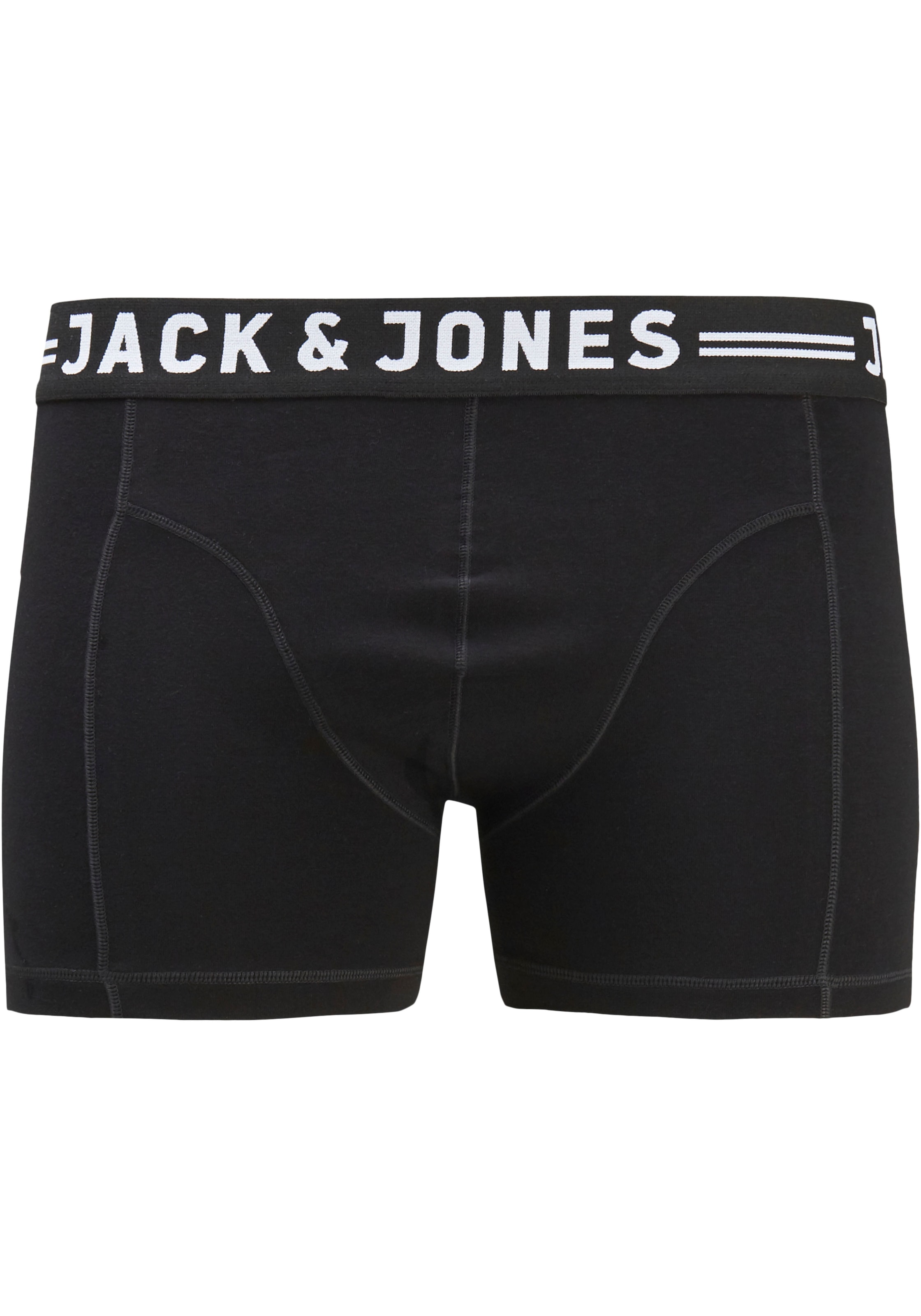 Jack & Jones PlusSize Boxershorts »JACSENSE TRUNKS 3-PACK NOOS PLS«, (Packung, 3 St., 3er-Pack)