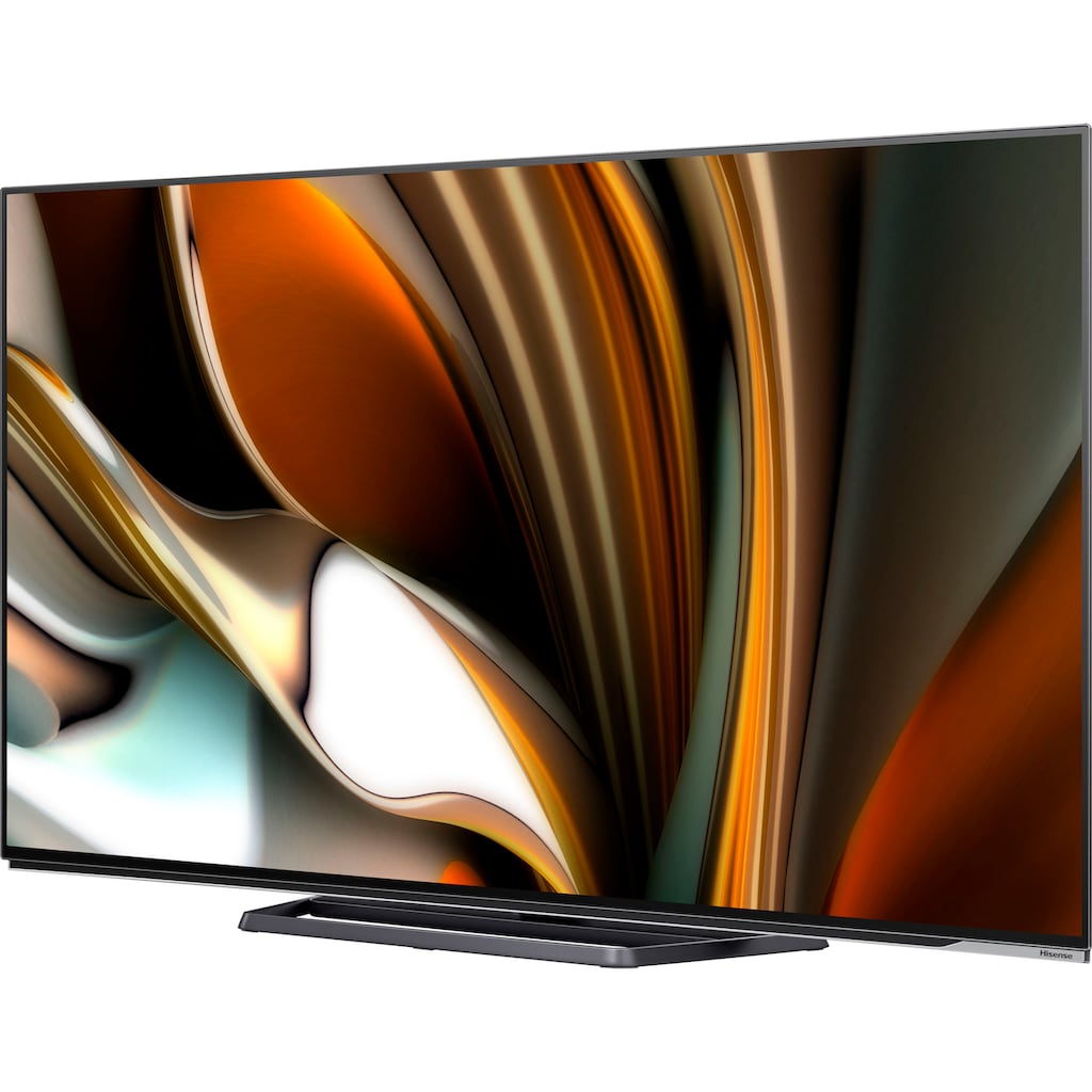 Hisense OLED-Fernseher »65A85H«, 164 cm/65 Zoll, 4K Ultra HD, Smart-TV, 120Hz, HDMI 2.1, Dolby Vision IQ, Dolby Atmos, USB Recording, Sprachassistenten