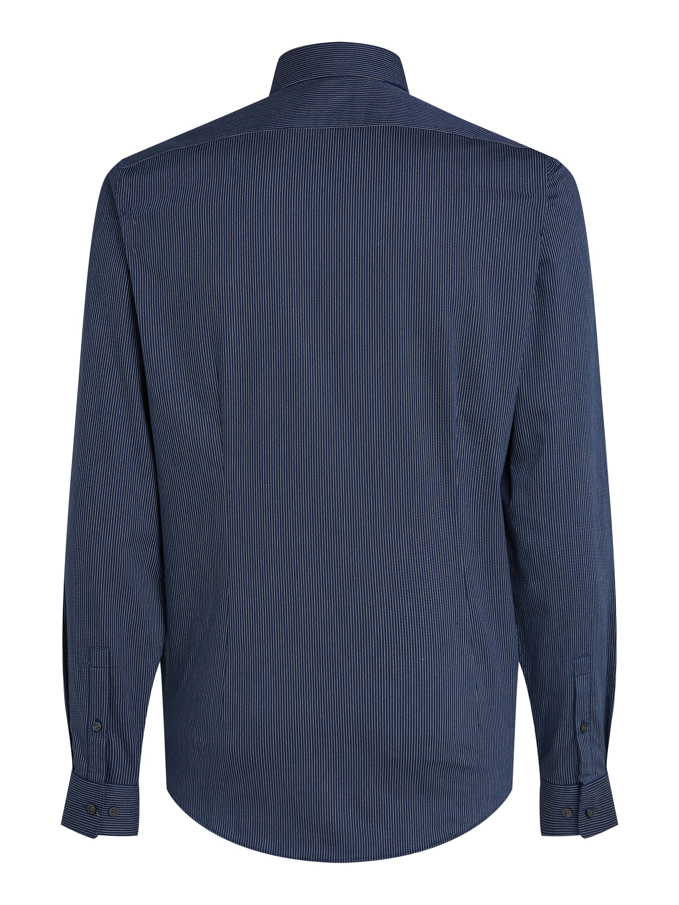 Calvin Klein Businesshemd »BUSINESS STRIPE SLIM SHIRT«, mit Logoprint