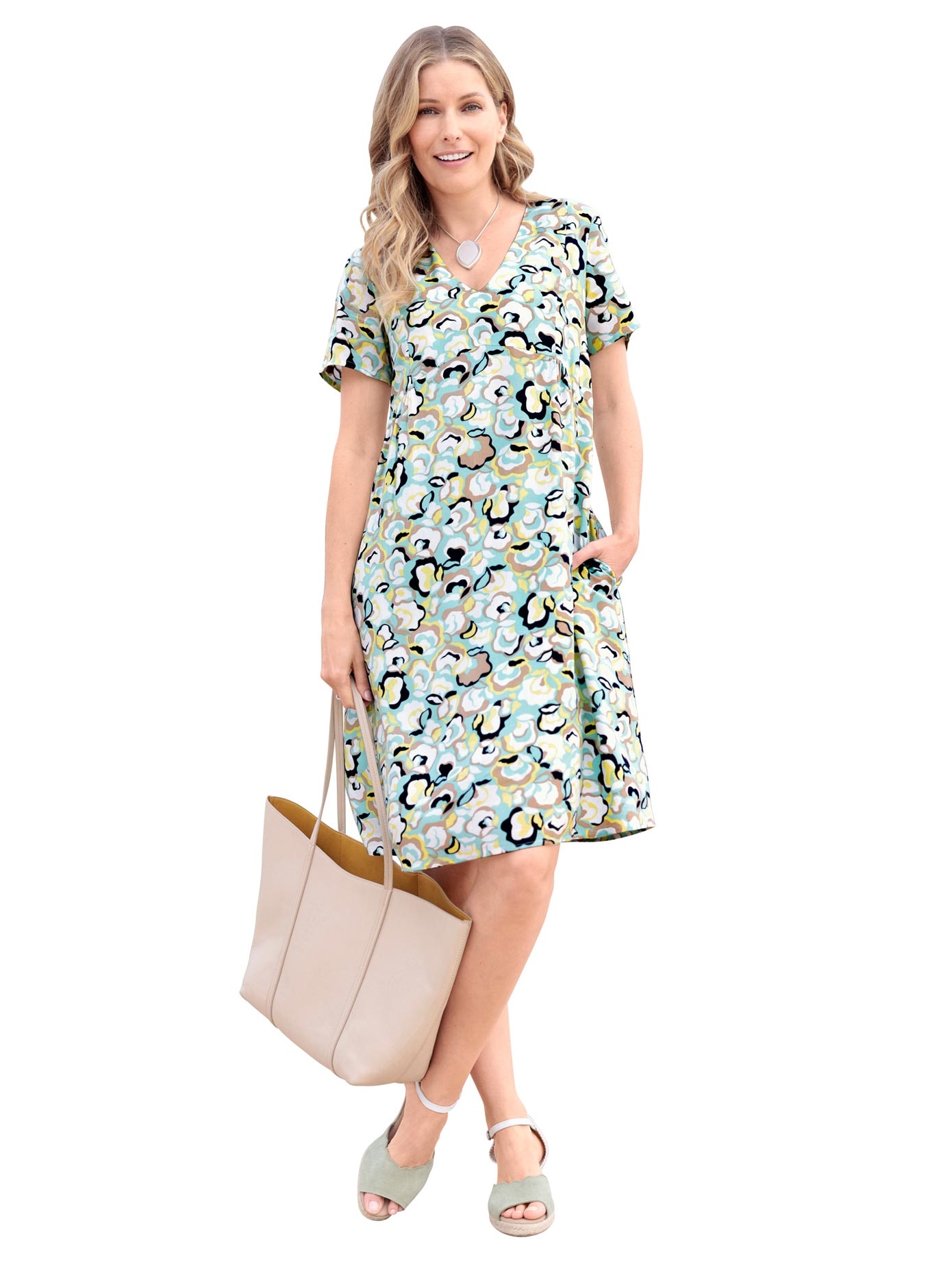 Inspirationen Druckkleid »Druck-Kleid«
