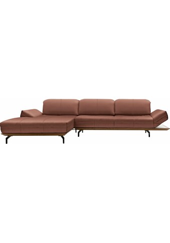 hülsta sofa Ecksofa »hs.420«, Breite 313 cm in 2 Qualitäten, Holzrahmen in Eiche Natur... kaufen