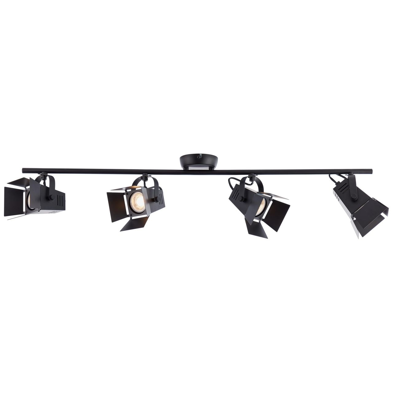 LED Deckenstrahler »Movie«, 4 flammig-flammig, 84 cm Breite, 4 x 4,8W GU10 inkl.,...